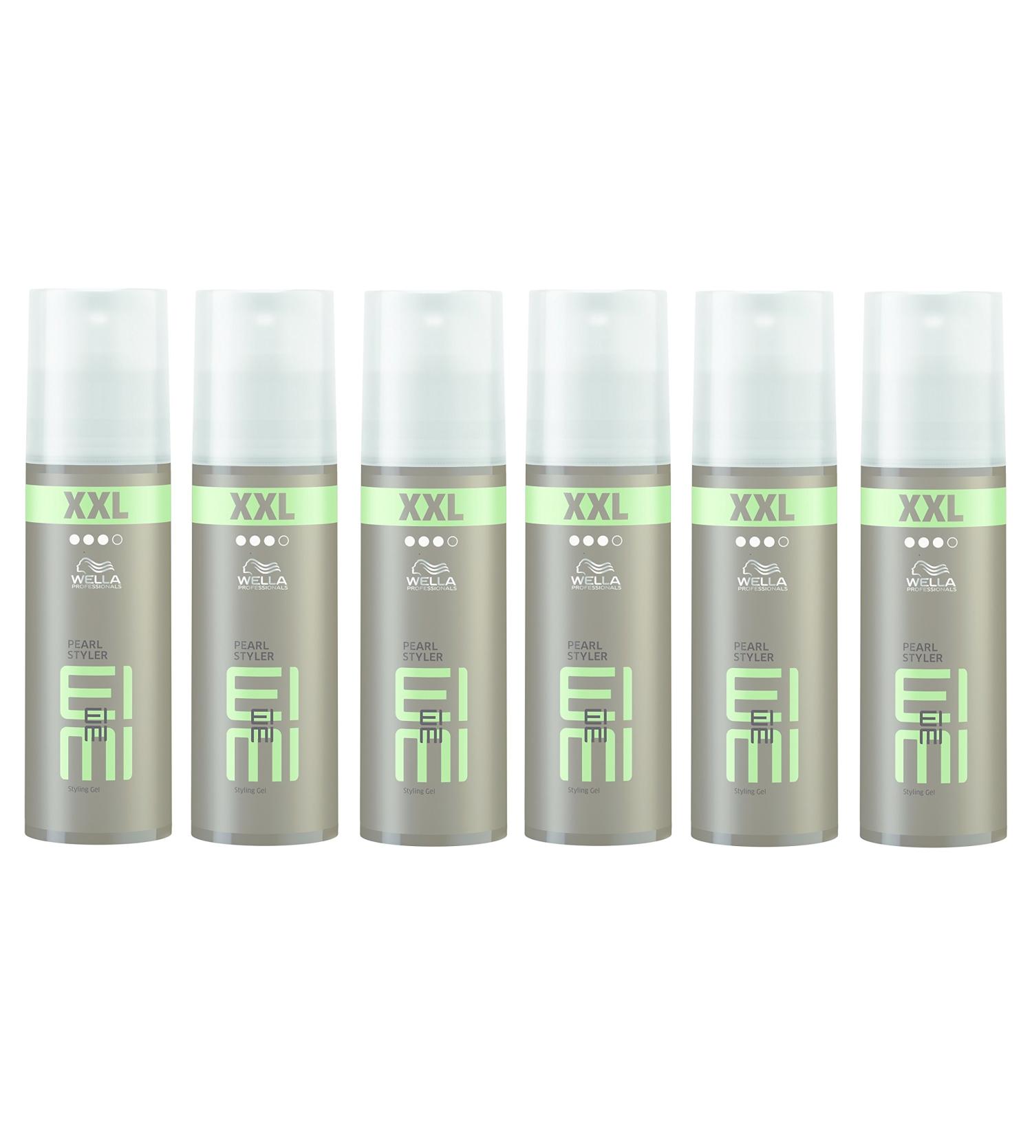 x Wella Styling Pearl Styler Styling Gel XXL 150 ml. Pearl 150 ml (pack of 6)
