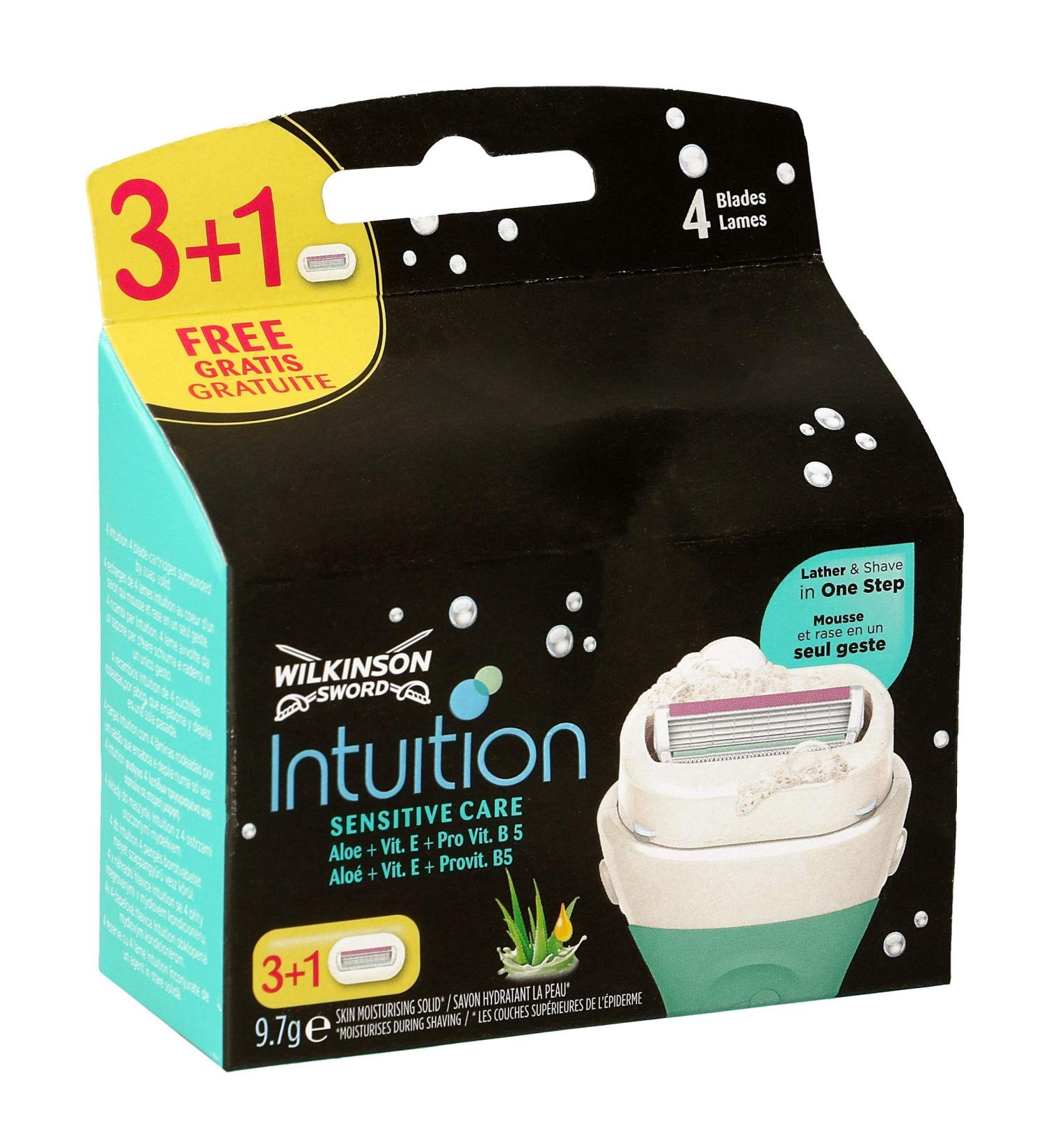 Wilkinson Intuition Sensitive Care Razor Blades 4 Pack - Premium Spare Parts for Smooth Shaving - Buy Online on SooperMarket.com
