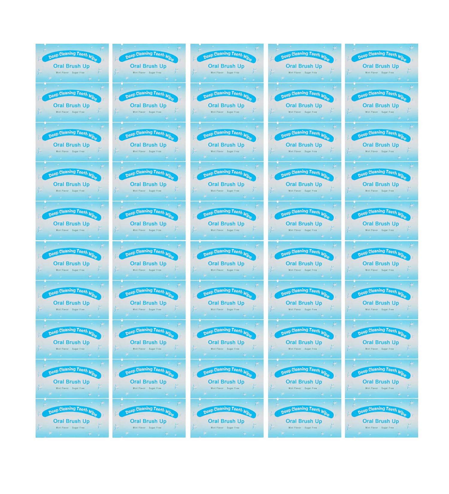 Dental Cleaning Wipes - Disposable Tooth Cleaning Wipes for Travel 50pcs Portable Dirt Removal Wipes - Buy Online on SooperMarket.com