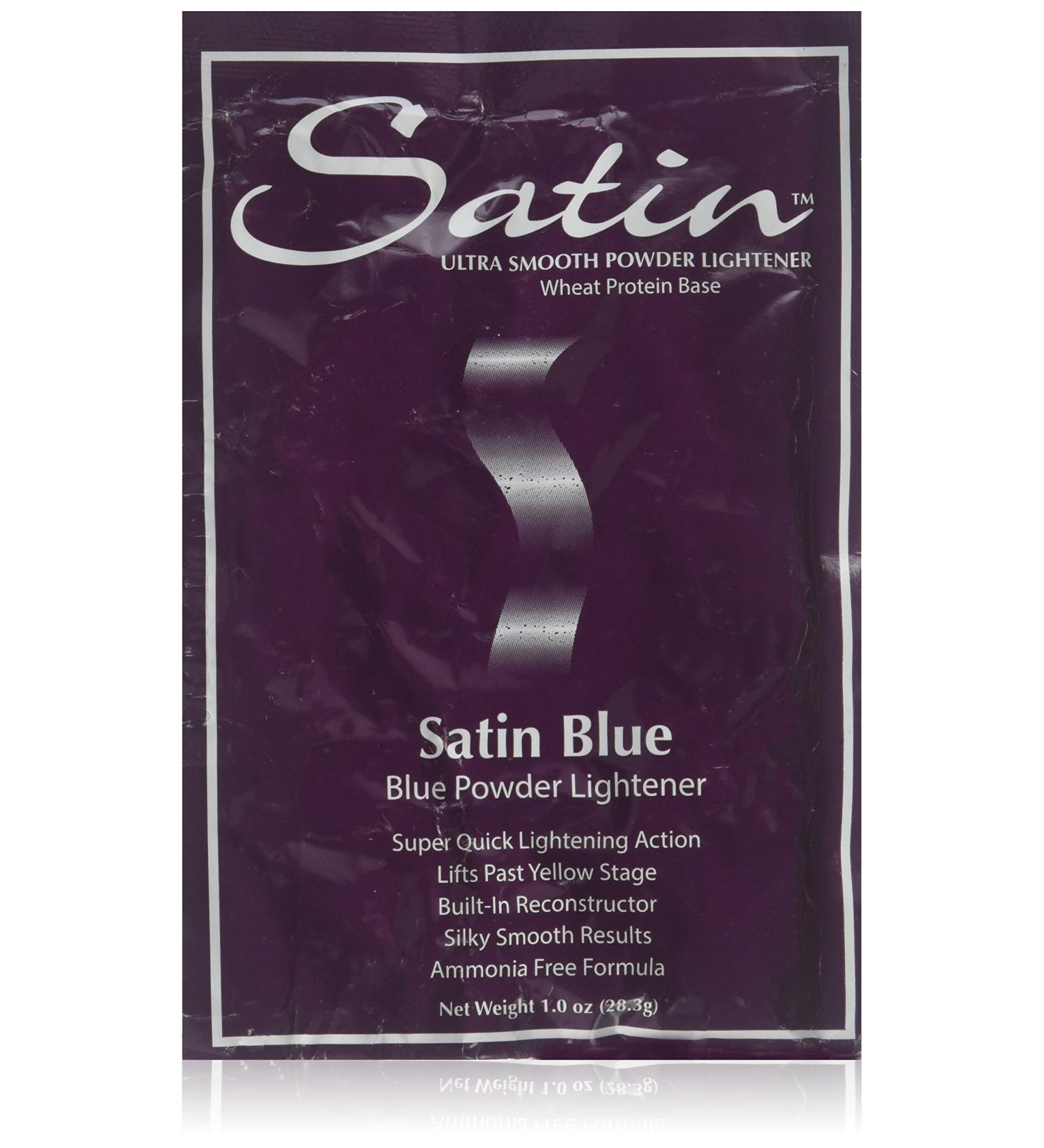 SATIN Satin Blue/Bleach Powder Lightener 1oz Individual Pack - Pack of 1 - Buy Online on SooperMarket.com