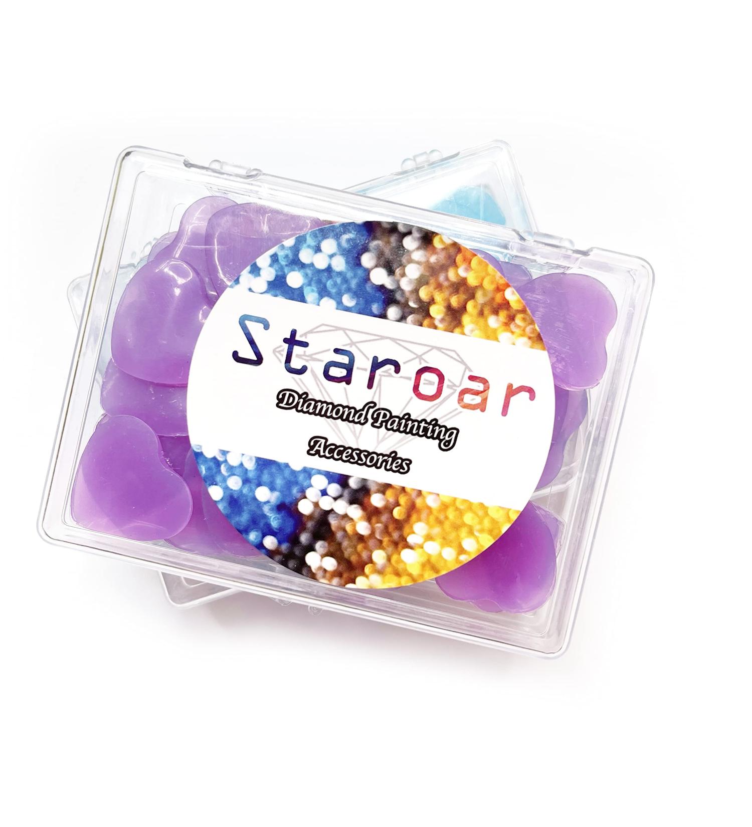 Staroar 40 Pack Diamond Painting Wax - Diamond Art Accessories Purplex40 - Buy Online on SooperMarket.com