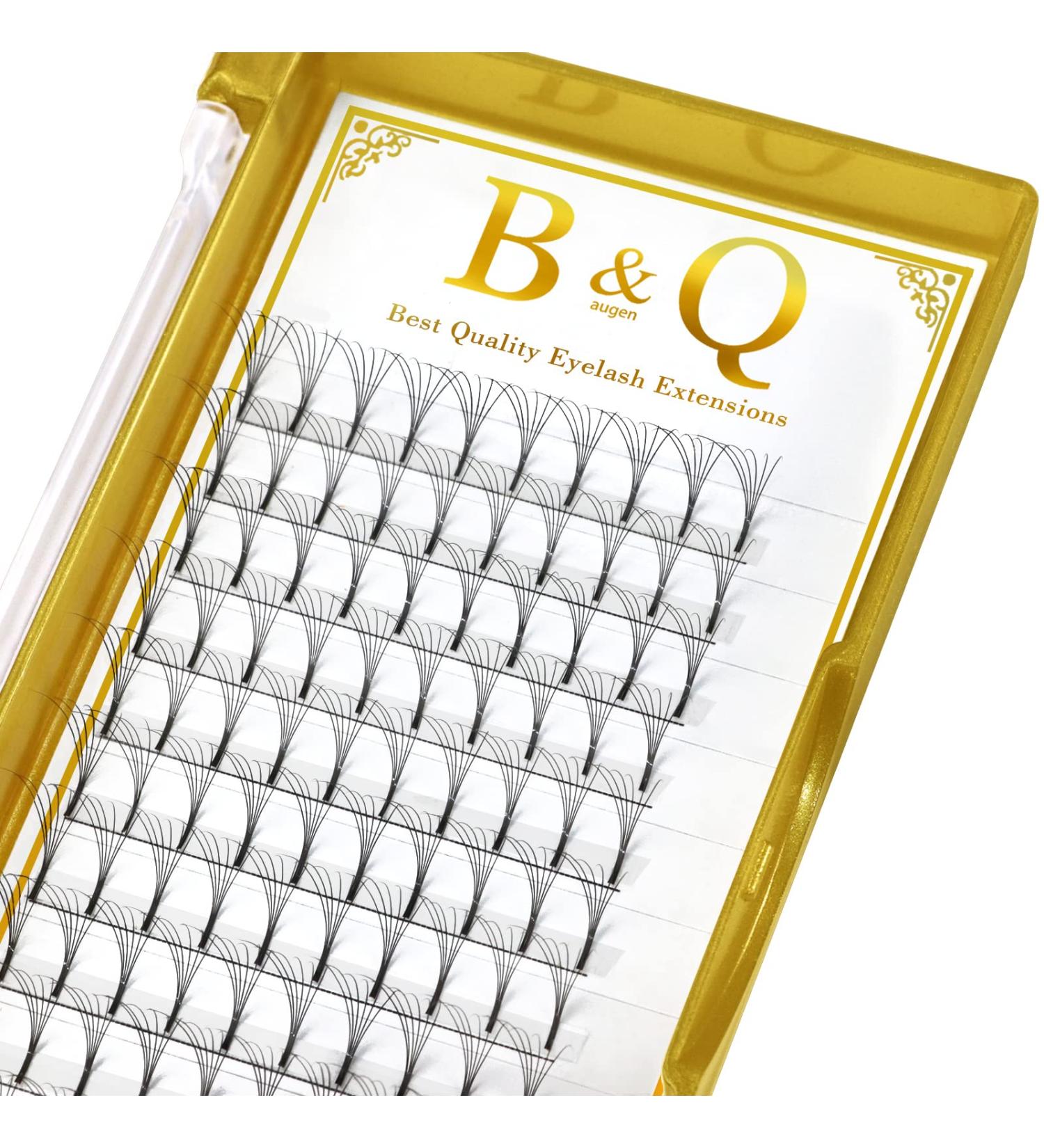6D Eyelash Extensions C Curl 0.07mm - Long Foot Finished Compartments | Individual Lengths 8-15mm | Volume Technology - International Shipping - Buy Online on SooperMarket.com