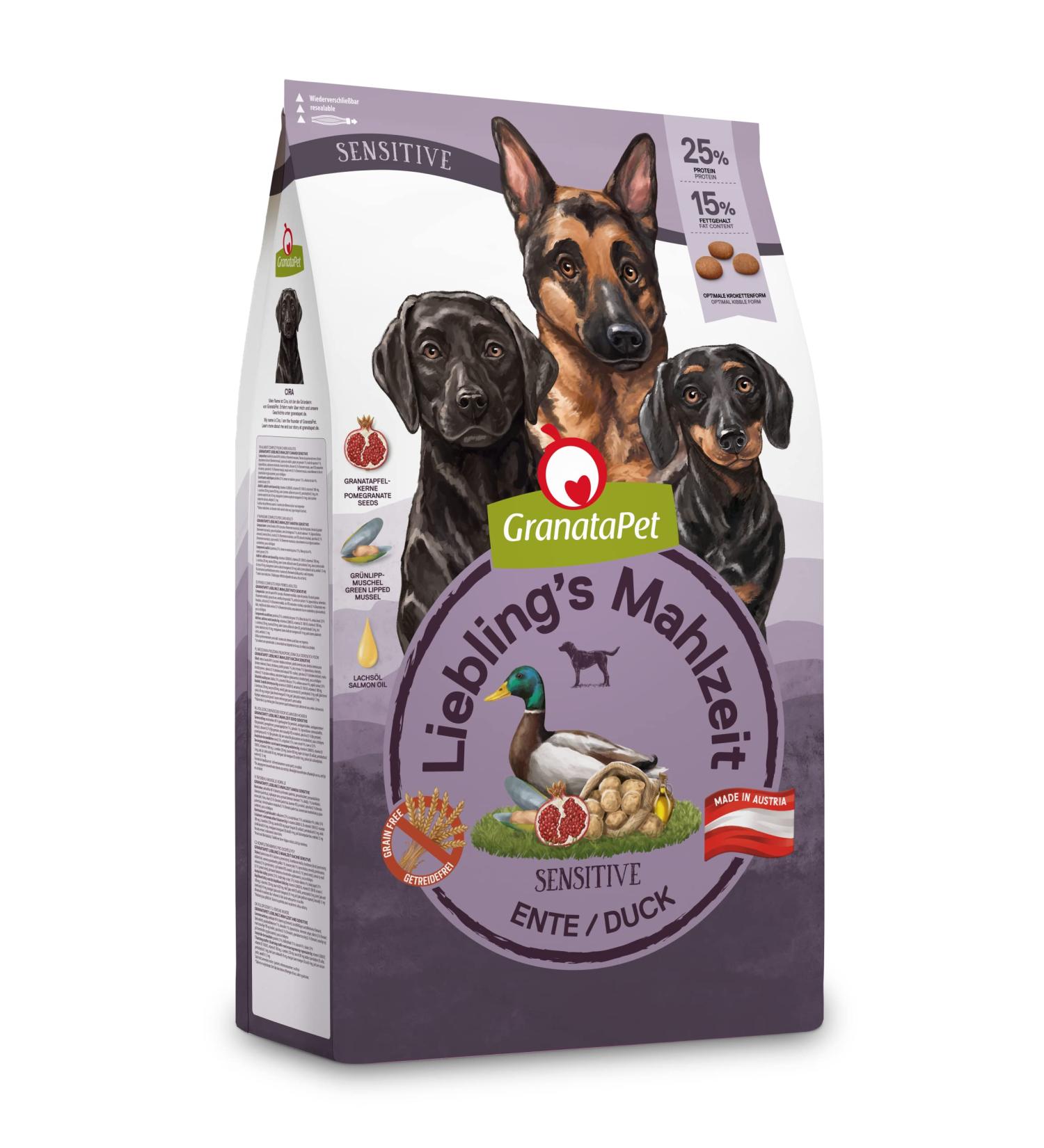 Granapet Liebling's Meal Duck Sensitive 1.8 kg - Grain-Free Sugar-Free Dry Dog Food | Premium Single Protein Diet for Dogs - Buy Online on SooperMarket.com