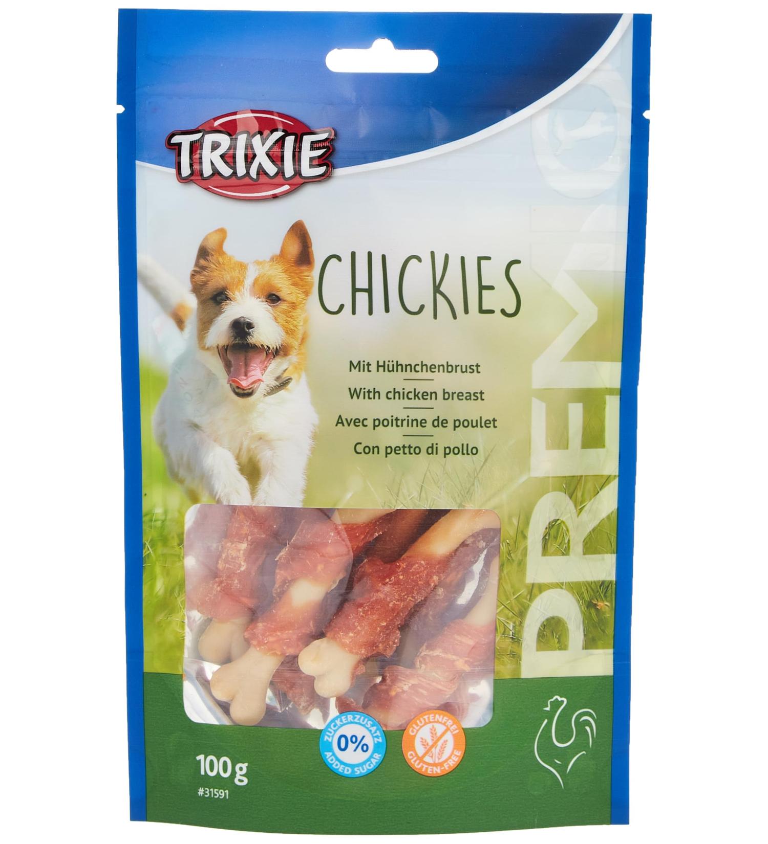 Buy Trixie 31591 Premio Chickies 100g - Premium Chicken Treats for Dogs | Fast International Shipping - Buy Online on SooperMarket.com