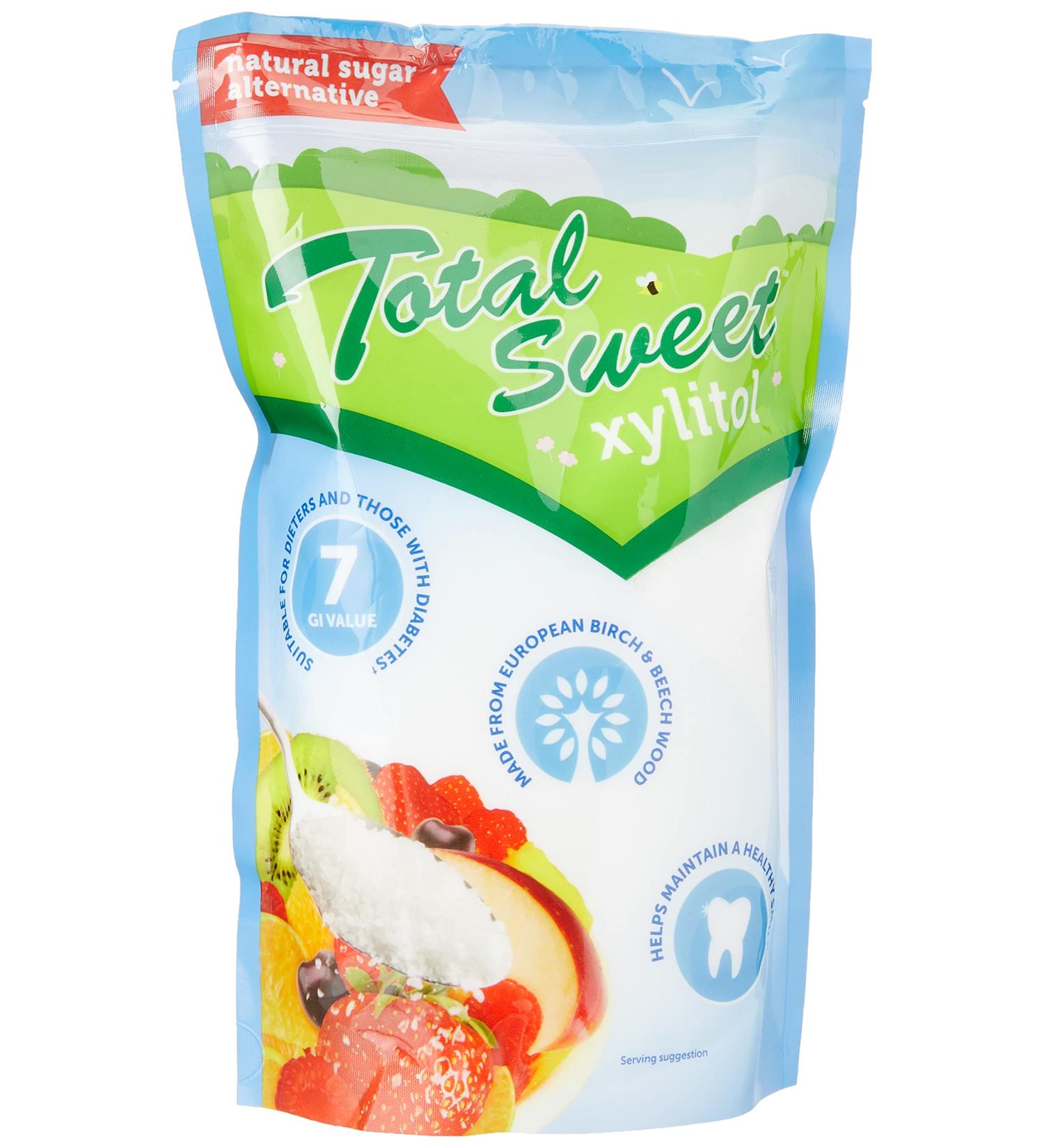 Total Sweet 100% Natural Xylitol 1kg - Pack of 1 | Pure and Healthy Sugar Substitute - Buy Online on SooperMarket.com