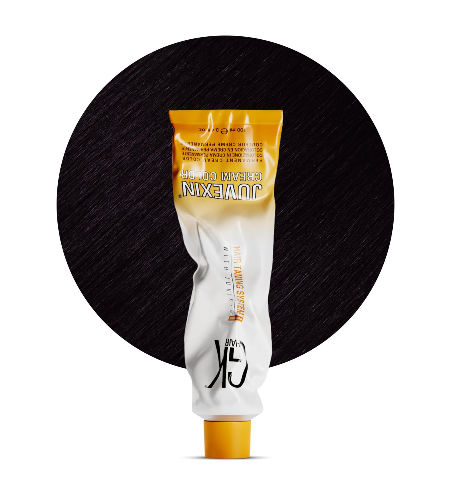 GK HAIR Global Keratin Permanent Hair Color Cream - 4.2 Brown (3.4 Fl Oz) | Nourishing Long-Lasting High-Performance Hair Dye for International Shipping - Buy Online on SooperMarket.com