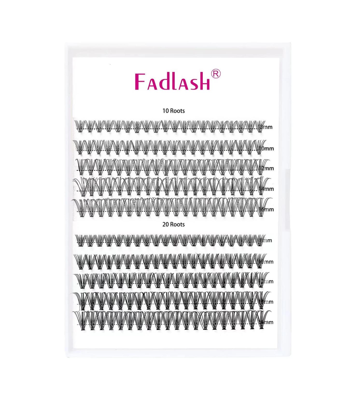 200Pcs 10D/20D 0.07 C Curl Cluster Lashes Mixed Trays DIY Eyelash Extensions 8-16mm at Home - Buy Online on SooperMarket.com