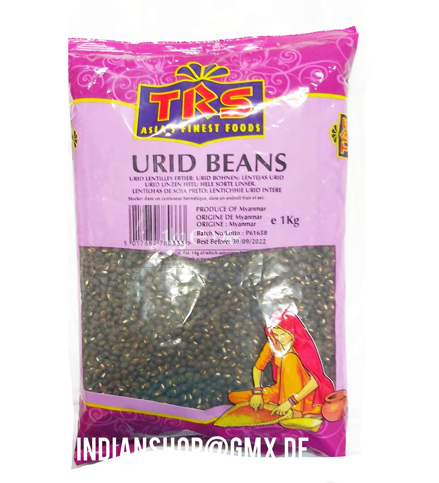 TRS Urid Whole Dal 1kg