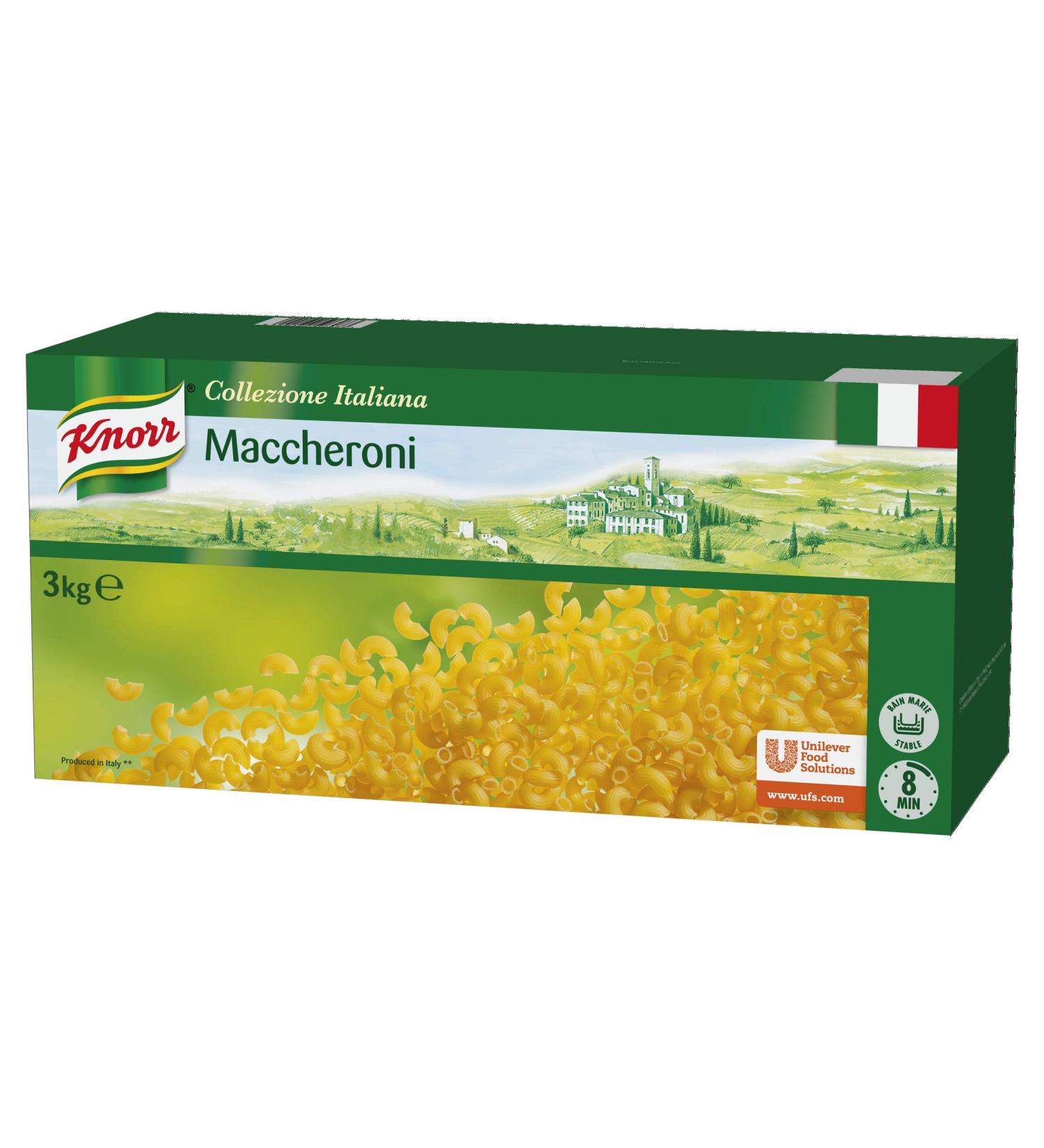 Knorr Collezione Italiana Macaroni Pasta 3 kg