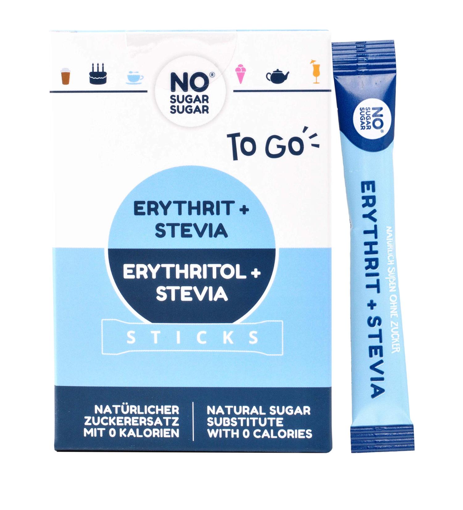 Buy No Sugar Erythritol + Stevia - Calorie-Free Natural Sweetener for Cooking & Baking | 1:1 Sugar Substitute - Buy Online on SooperMarket.com