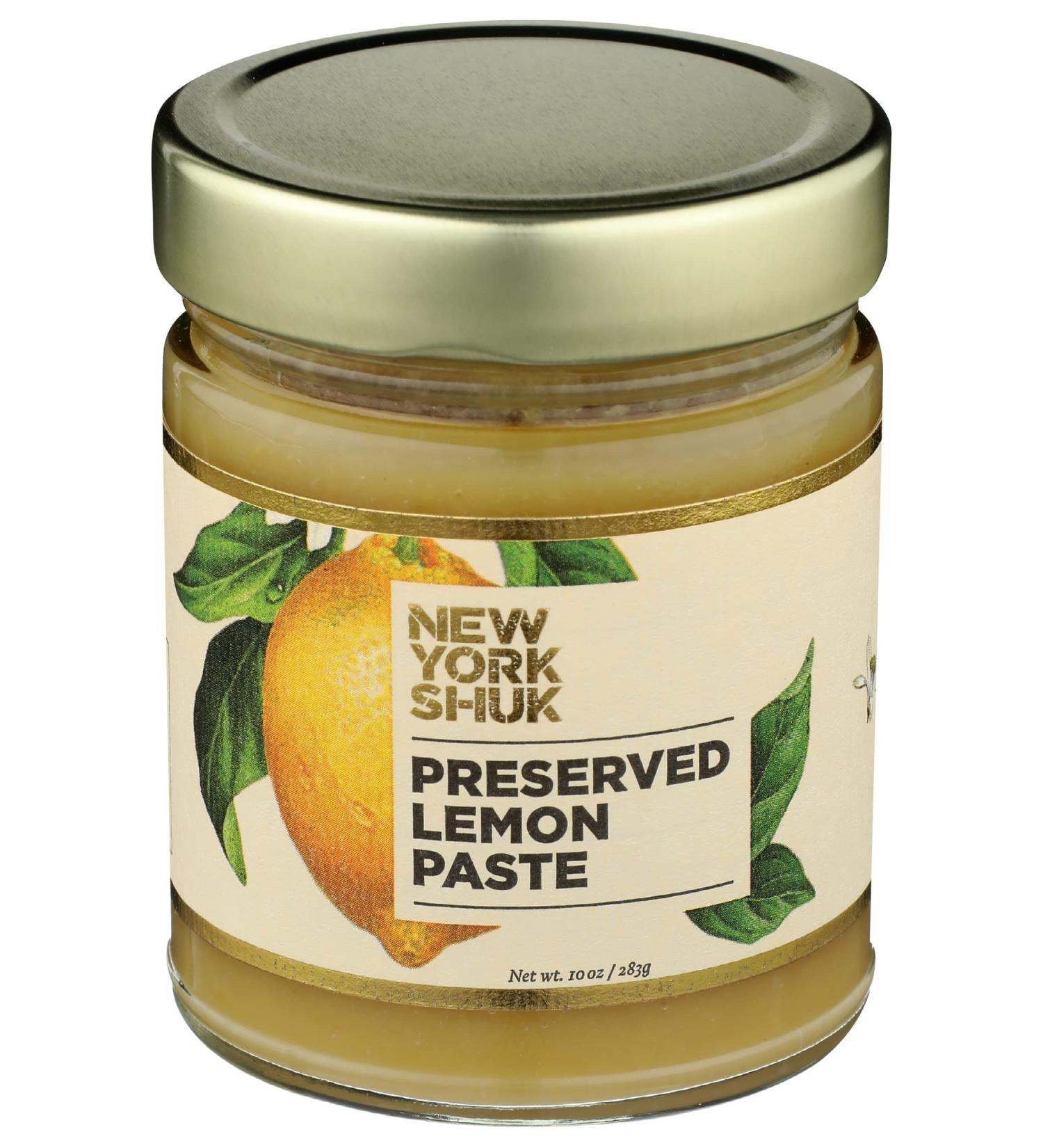 New York Shuk Preserved Lemon Paste - 10oz | Gourmet Flavor for Cooking - Buy Online on SooperMarket.com