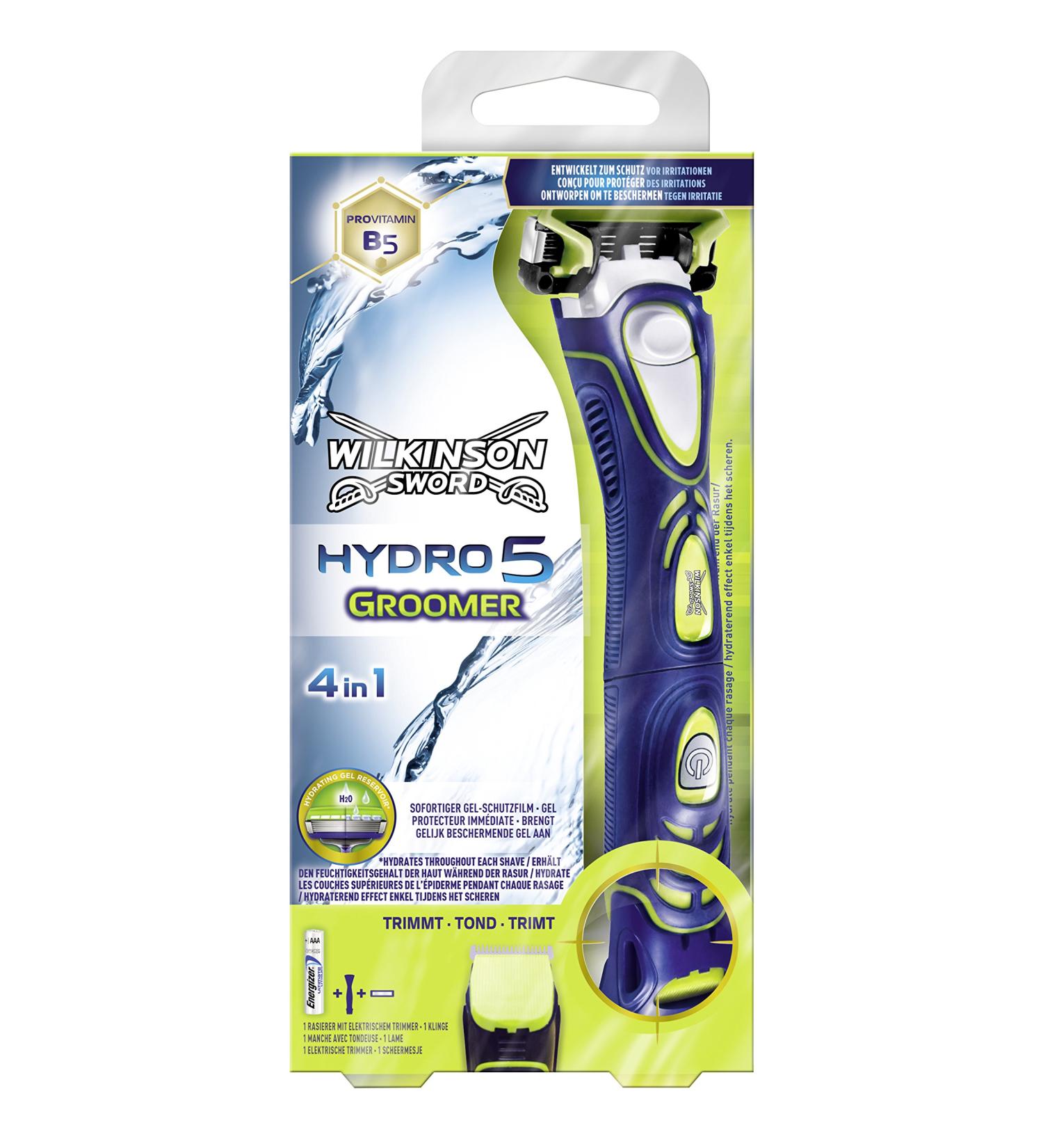 Buy Wilkinson Sword Hydro 5 Groomer Razor +1cl - Ultimate Shaving Experience | International Shipping Available - Buy Online on SooperMarket.com