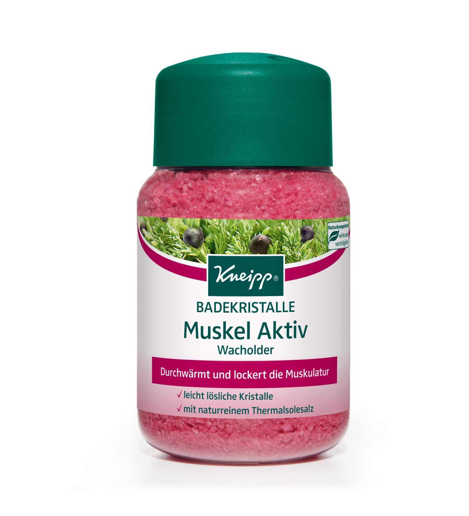 Kneipp Bath Crystals Muscle Active Juniper 1 pack (1 x 500 g)