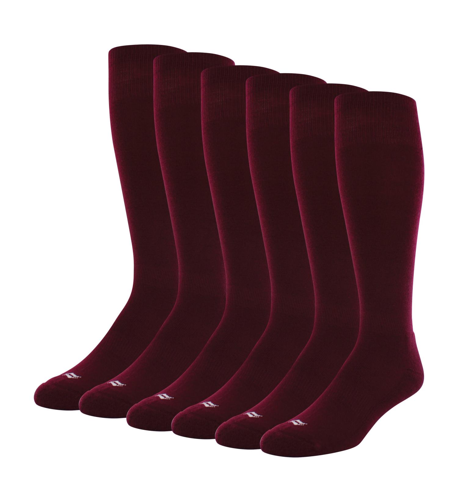 RBI Baseball Over-the-Calf Team Performance Socks for Men and Youth (6 Pairs) - Buy Online on SooperMarket.com