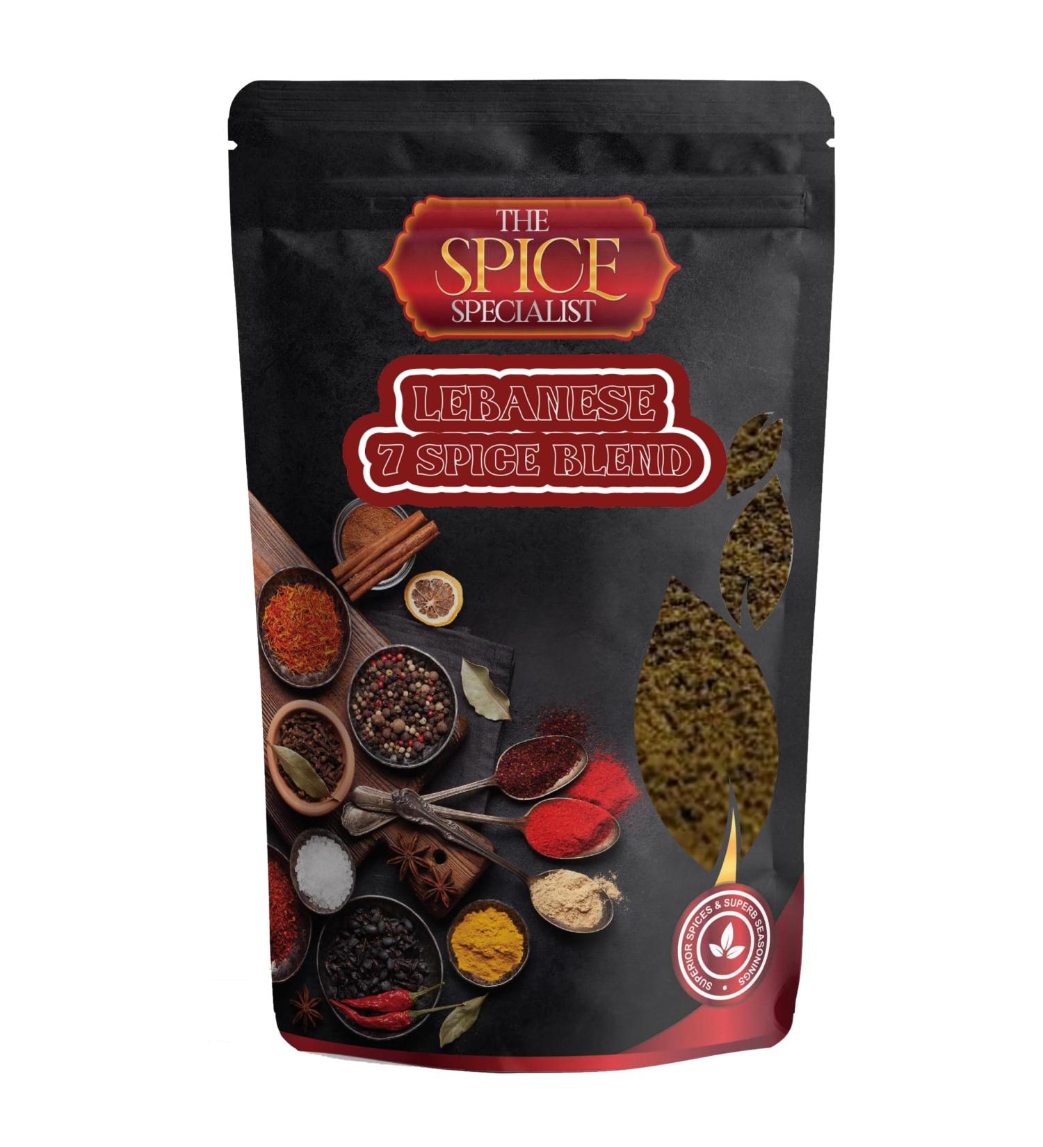 Lebanese 7 Spice Seasoning (450g Resealable Pouch) Salt-Free Lebanese Seven Spices Blend 450.00 g (Pack of 1) - Buy Online on SooperMarket.com