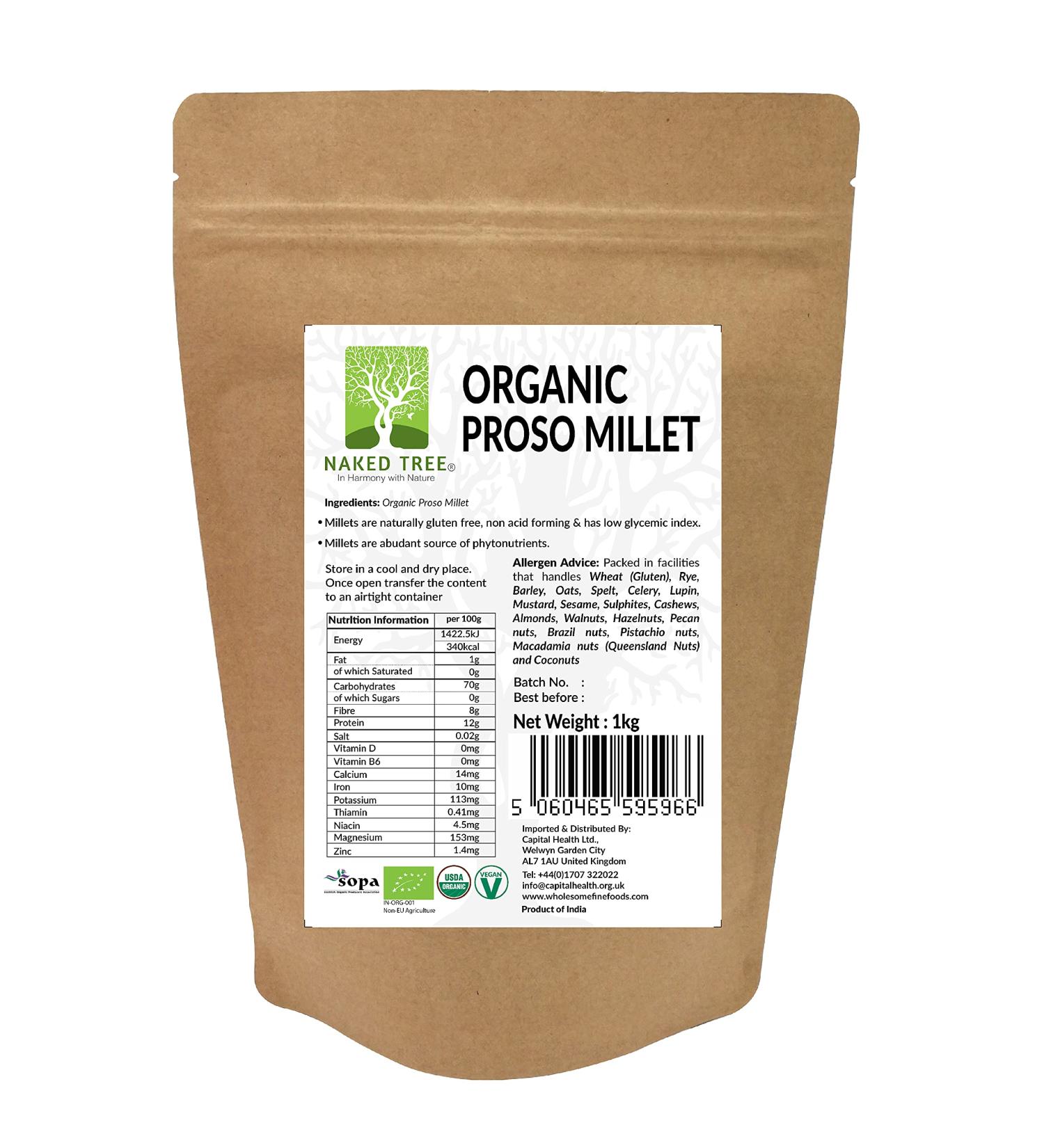 Ancient Grains Organic Proso Millet 1kg