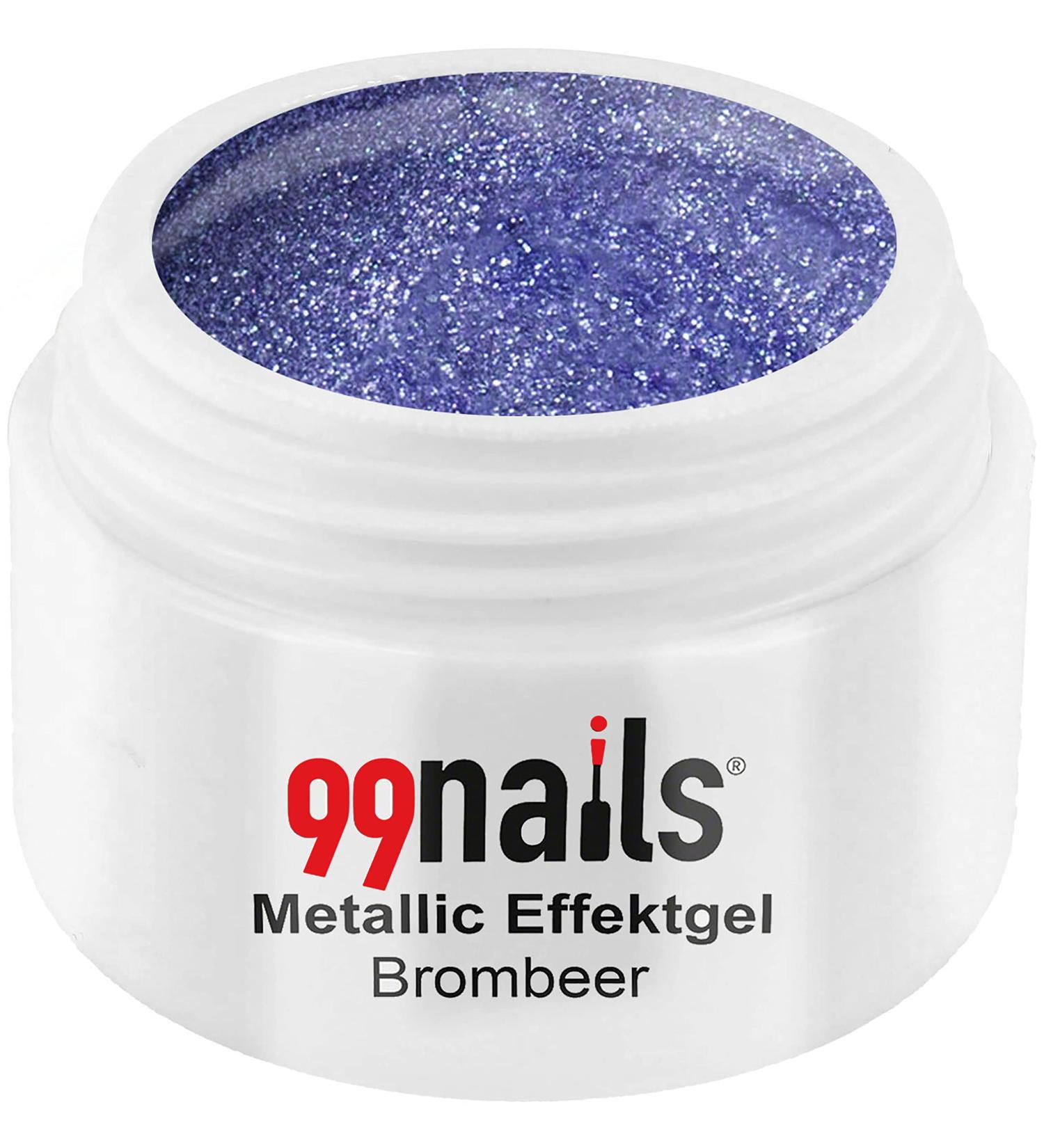 99nails Metallic Effect Gel - Blackberry | International Shipping | 5 ml - Perfect for Stunning Nail Art - Buy Online on SooperMarket.com
