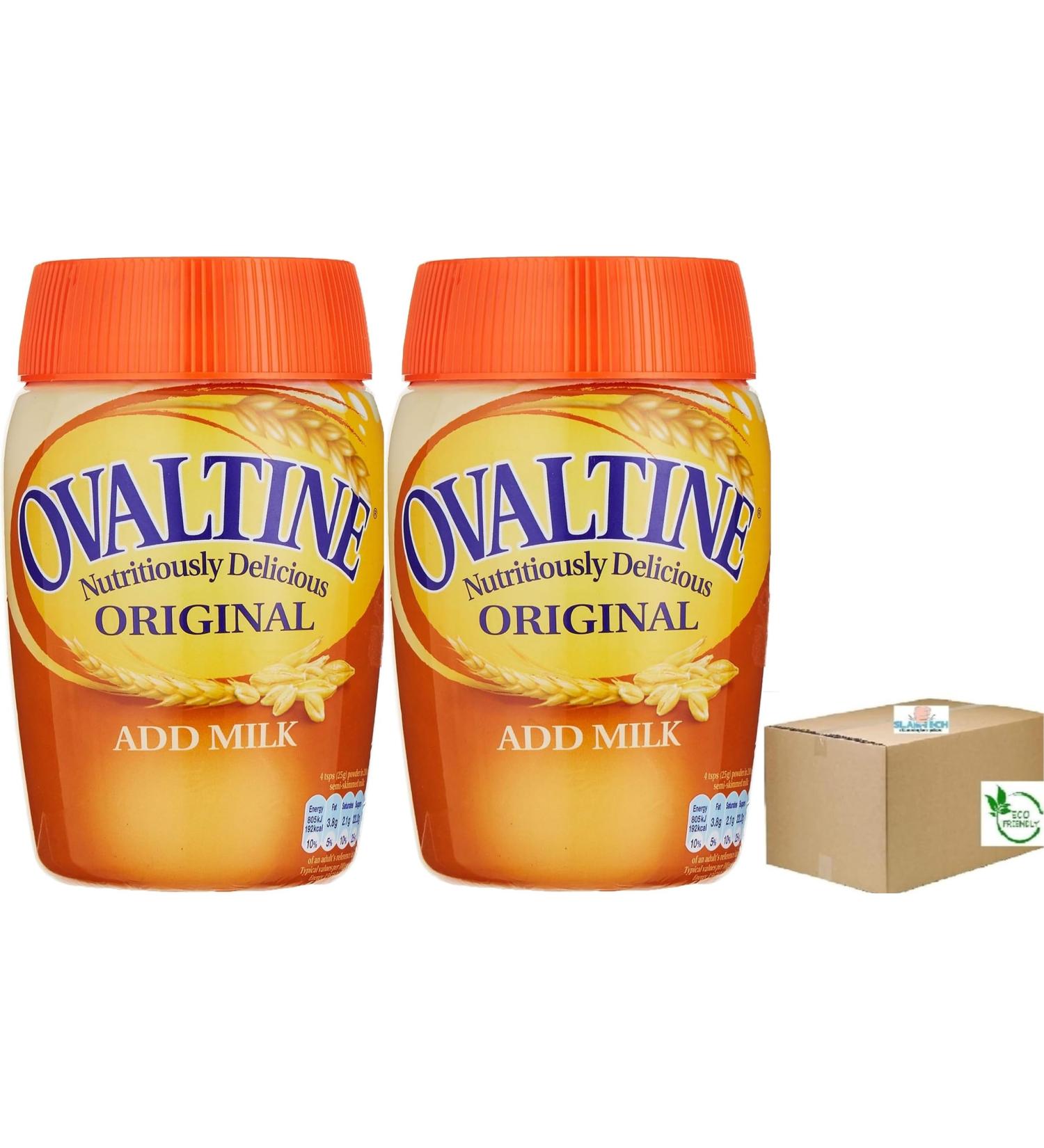 Ovaltine Original Malt Instant Drink 400g Pack of 2 Boxed Slamtech - Buy Online on SooperMarket.com