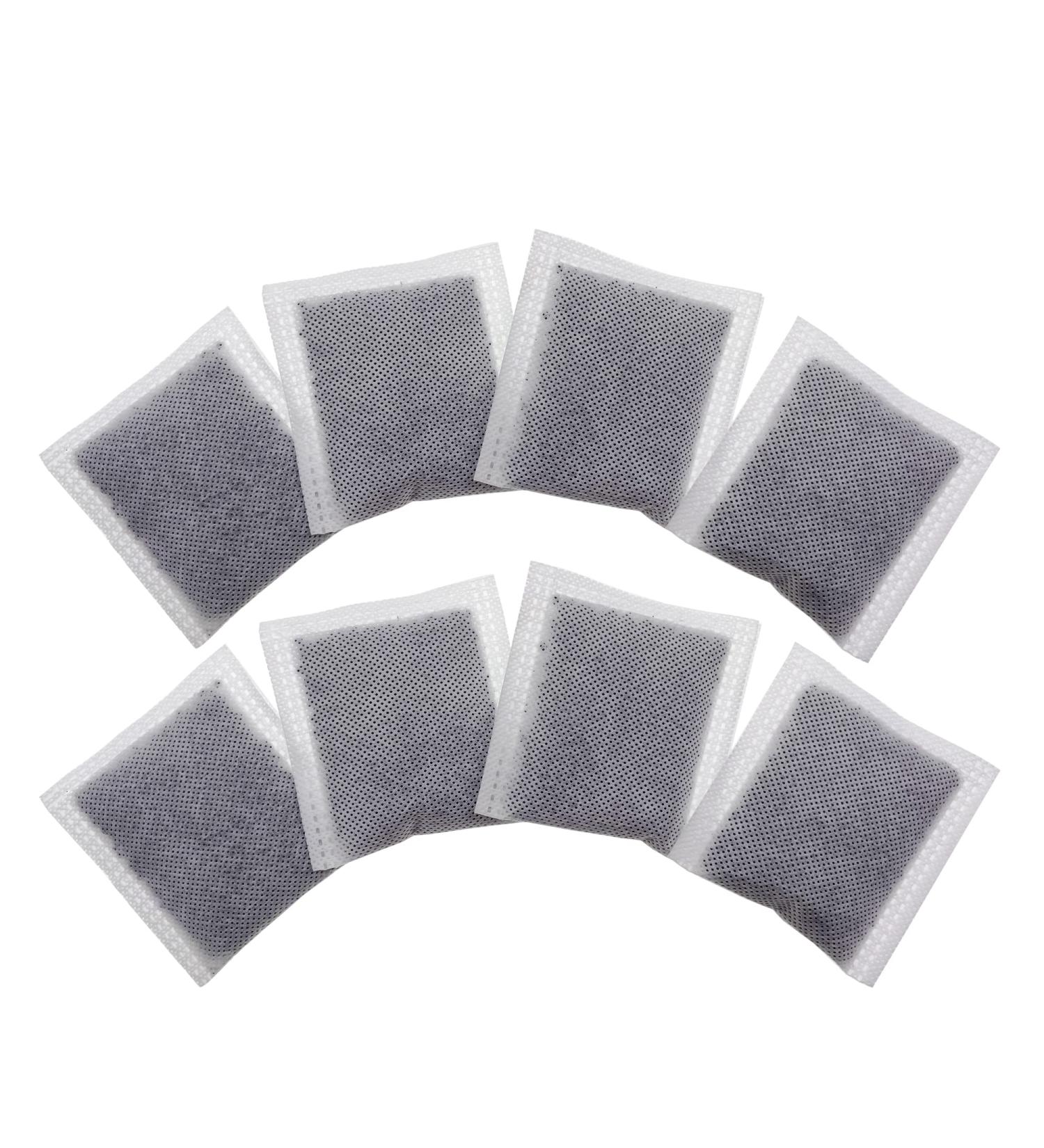 8-Pack Compact Activated Carbon Filter Refills Smell-Absorbing Deodorator for iTouched 8-Gallon Garbage Cans - Buy Online on SooperMarket.com
