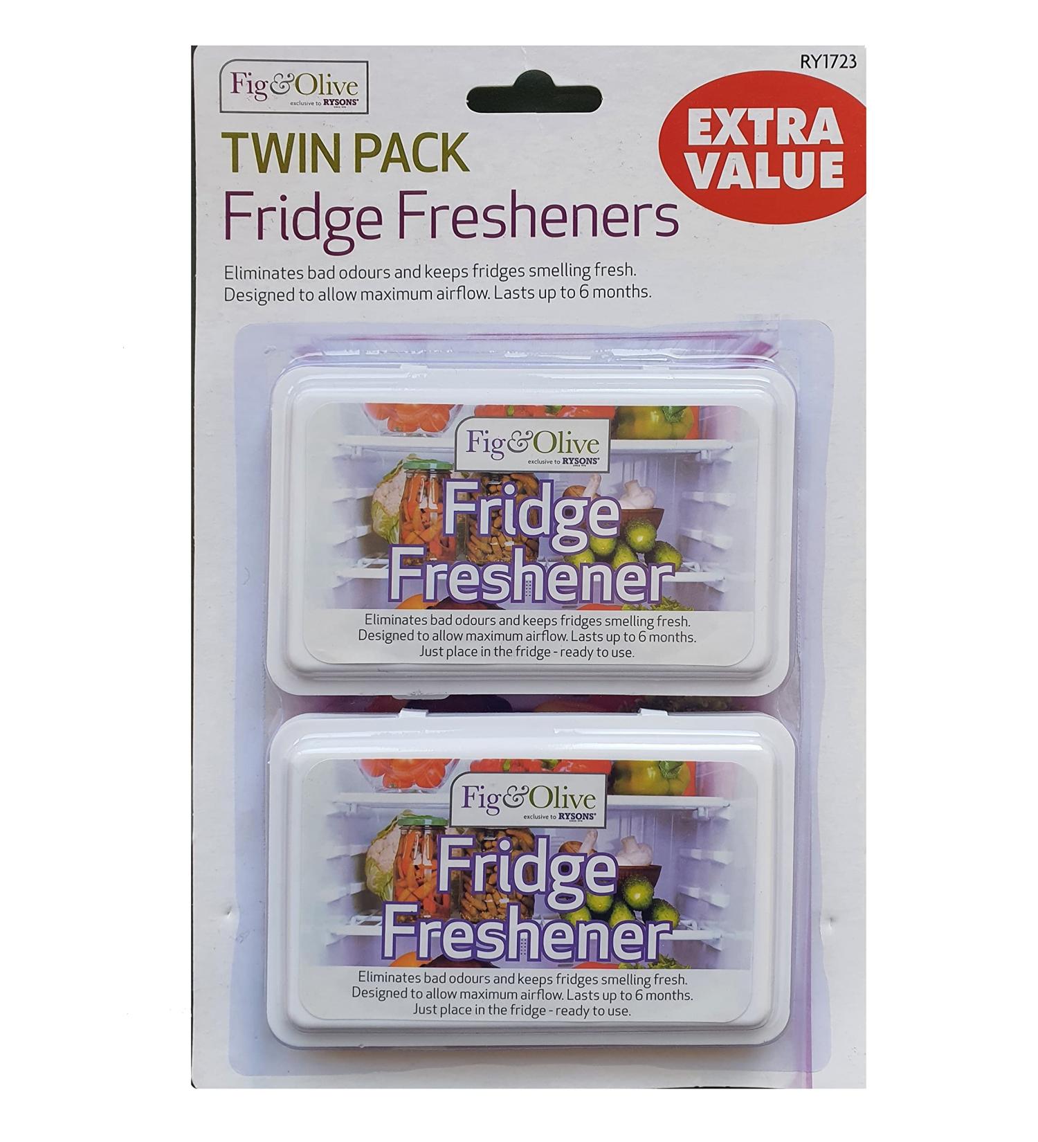 2 x Refrigerator Air Freshener - Eliminate Bad Odors & Keep Air Fresh - International Shipping Available - Buy Online on SooperMarket.com