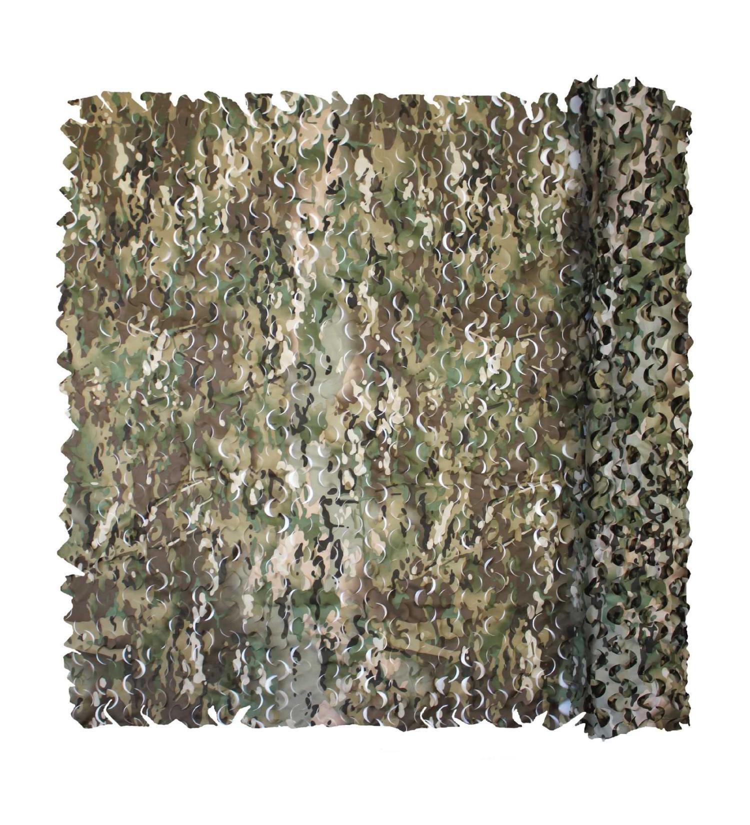 Fousam Camo Netting 5ft*13.12ft - Camouflage Military Hunting Nets for Hunting Blind Covering, Shooting, Camping, Party - Lightweight & Durable - Woodland Desert Cp Multicam - Buy Online on SooperMarket.com