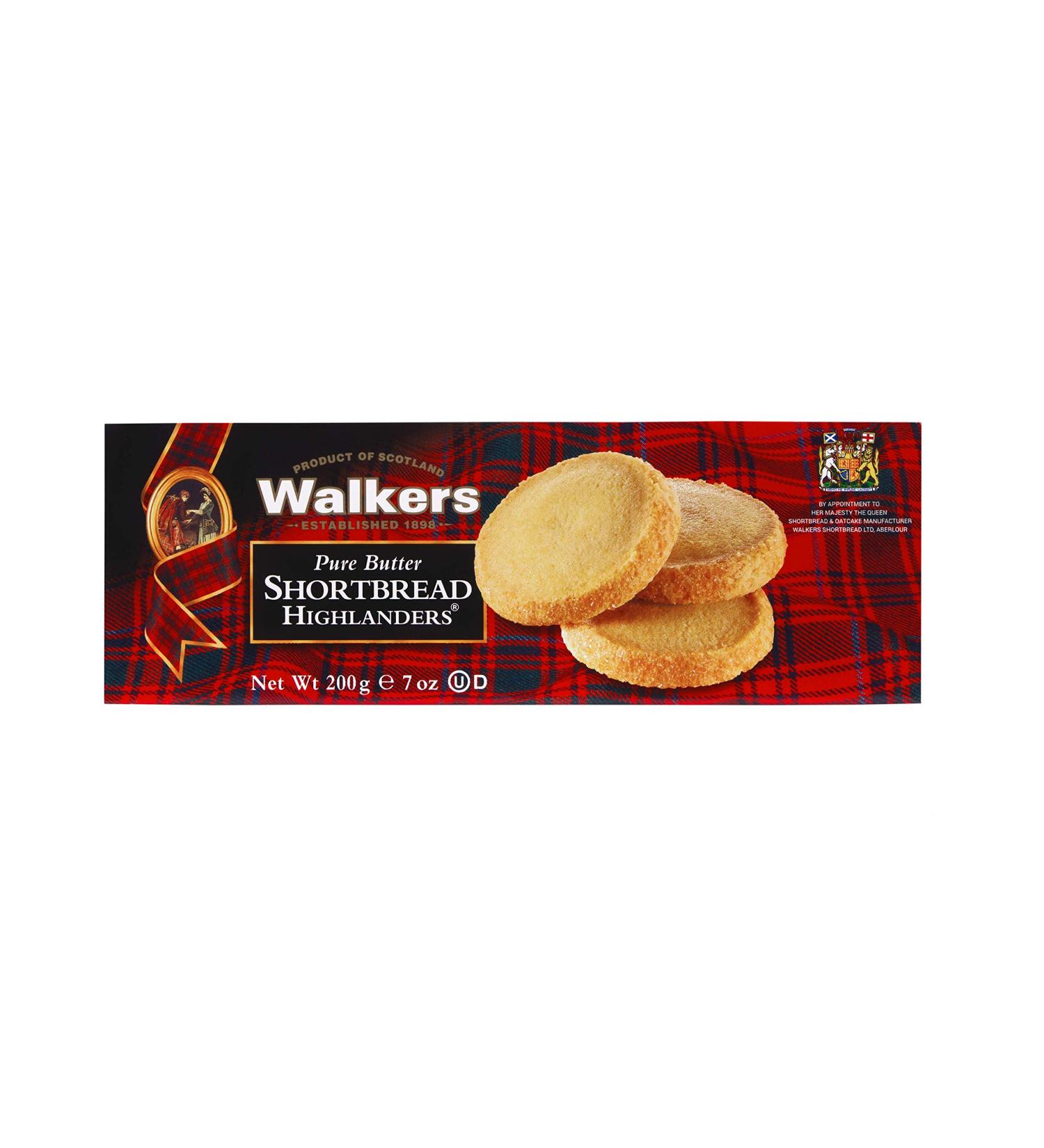 Walker's Shortbread Highlanders 7 Oz Box - Pure Butter Shortbread Cookies - Buy Online on SooperMarket.com