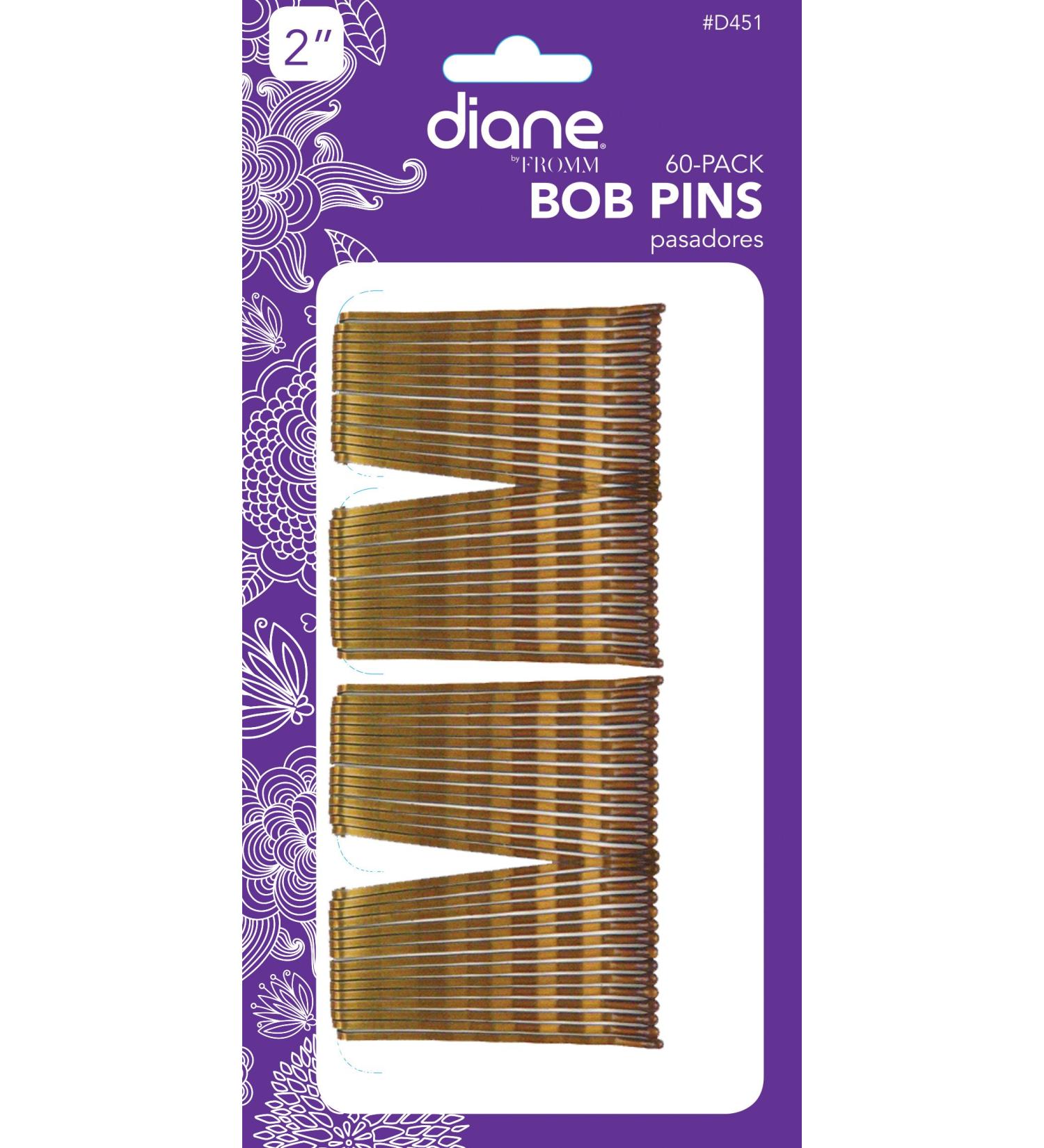 Diane Bronze Bobby Pins - 60/Card | Premium Quality Hair Accessories - Buy Online on SooperMarket.com
