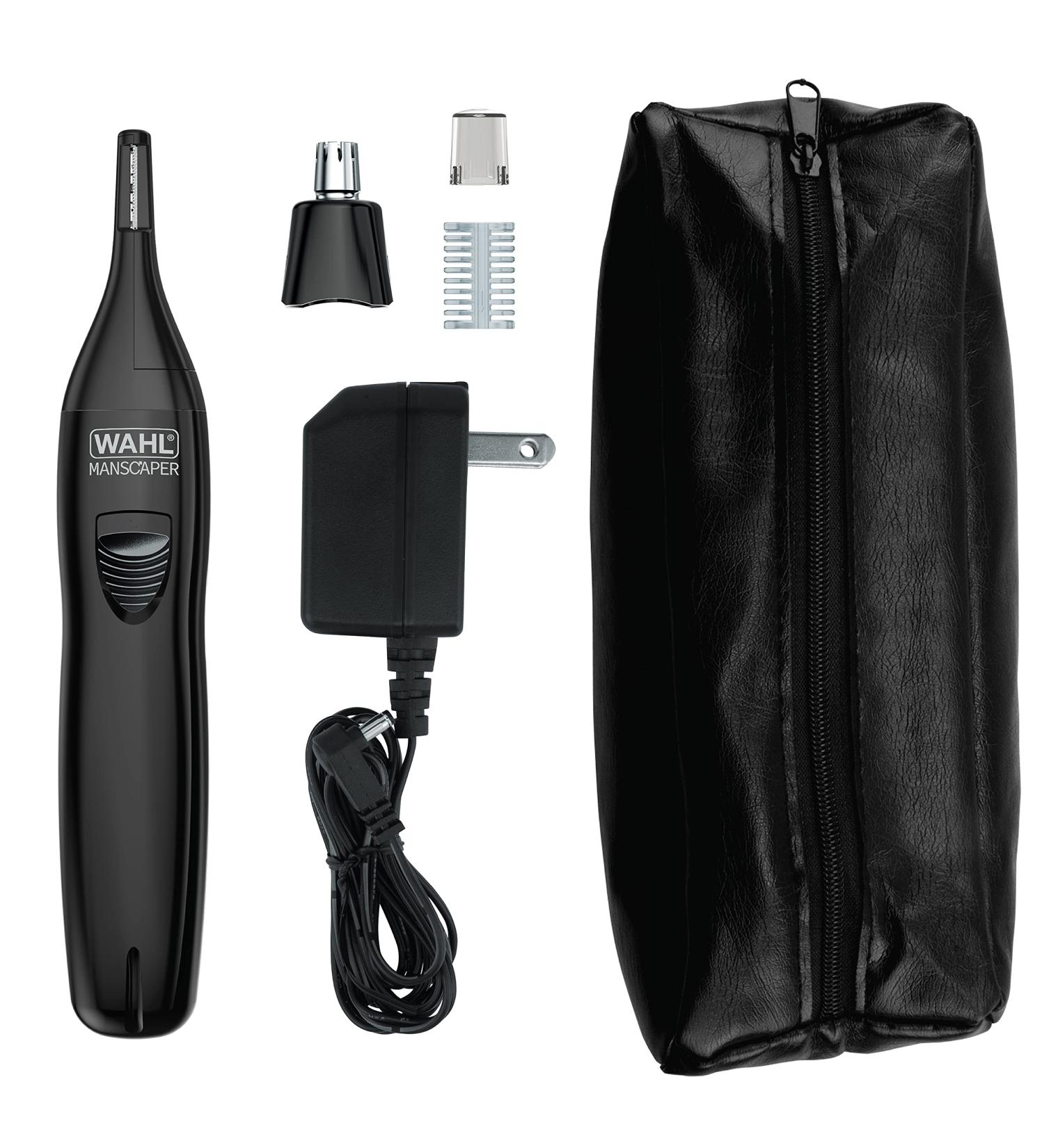 Wahl Manscaper Rechargeable Trimmer | Precision Grooming for Hair Eyebrows & Nose - International Shipping Available - Buy Online on SooperMarket.com