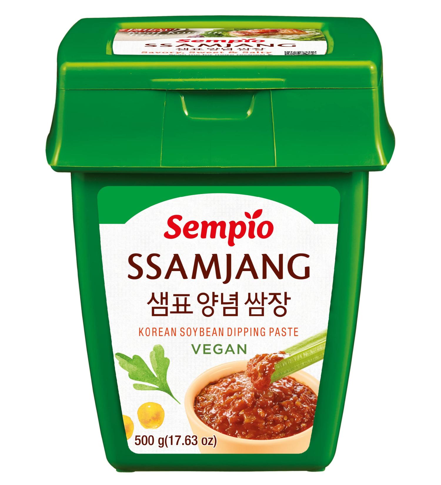 Sempio Korean Soybean Dipping Paste Korean BBQ Sauce Vegan Ssamjang 500g