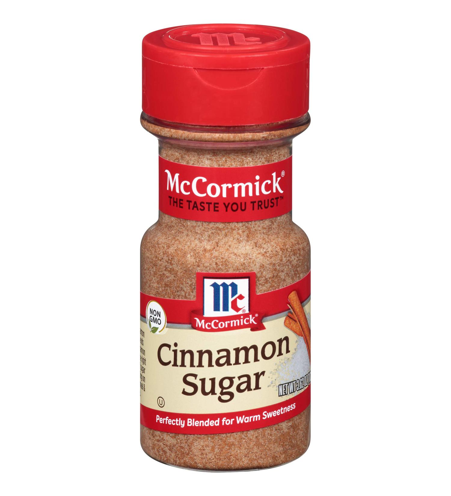 McCormick Cinnamon Sugar 3.62 oz - Premium Quality Sweet Seasoning - Buy Online on SooperMarket.com