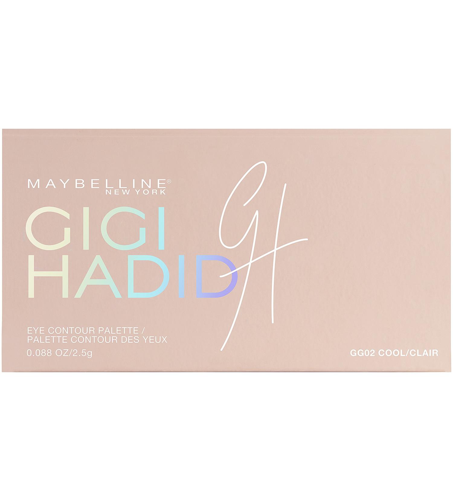Maybelline New York Gigi Hadid Eye Contour Palette GG02 Cool - 3g 1 Piece | International Shipping Available - Buy Online on SooperMarket.com
