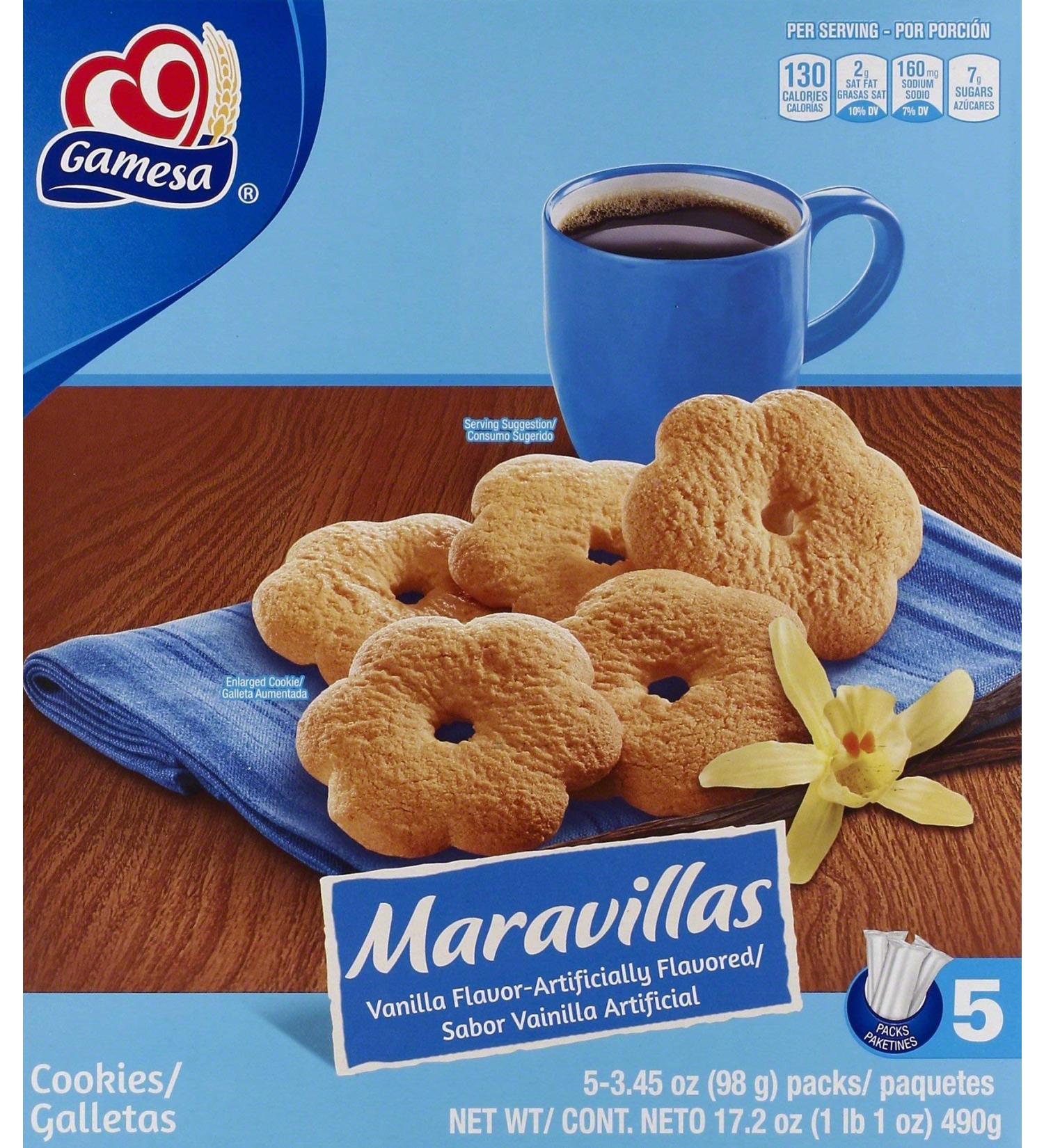 Dukes Gamesa Cookie Maravillas Vanilla, 17.2 oz