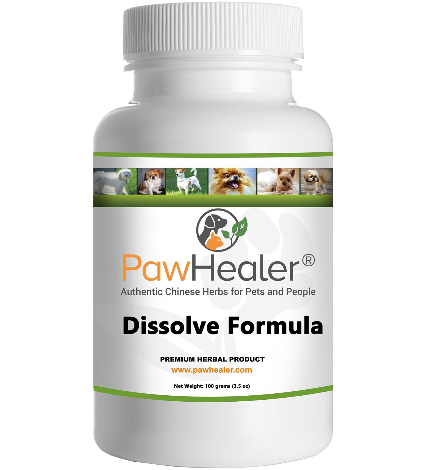 Dissolve Herbal Formula - 100 Grams Powder - Remedy for Fatty Lumps & Bumps in Dogs & Pets - Buy Online on SooperMarket.com