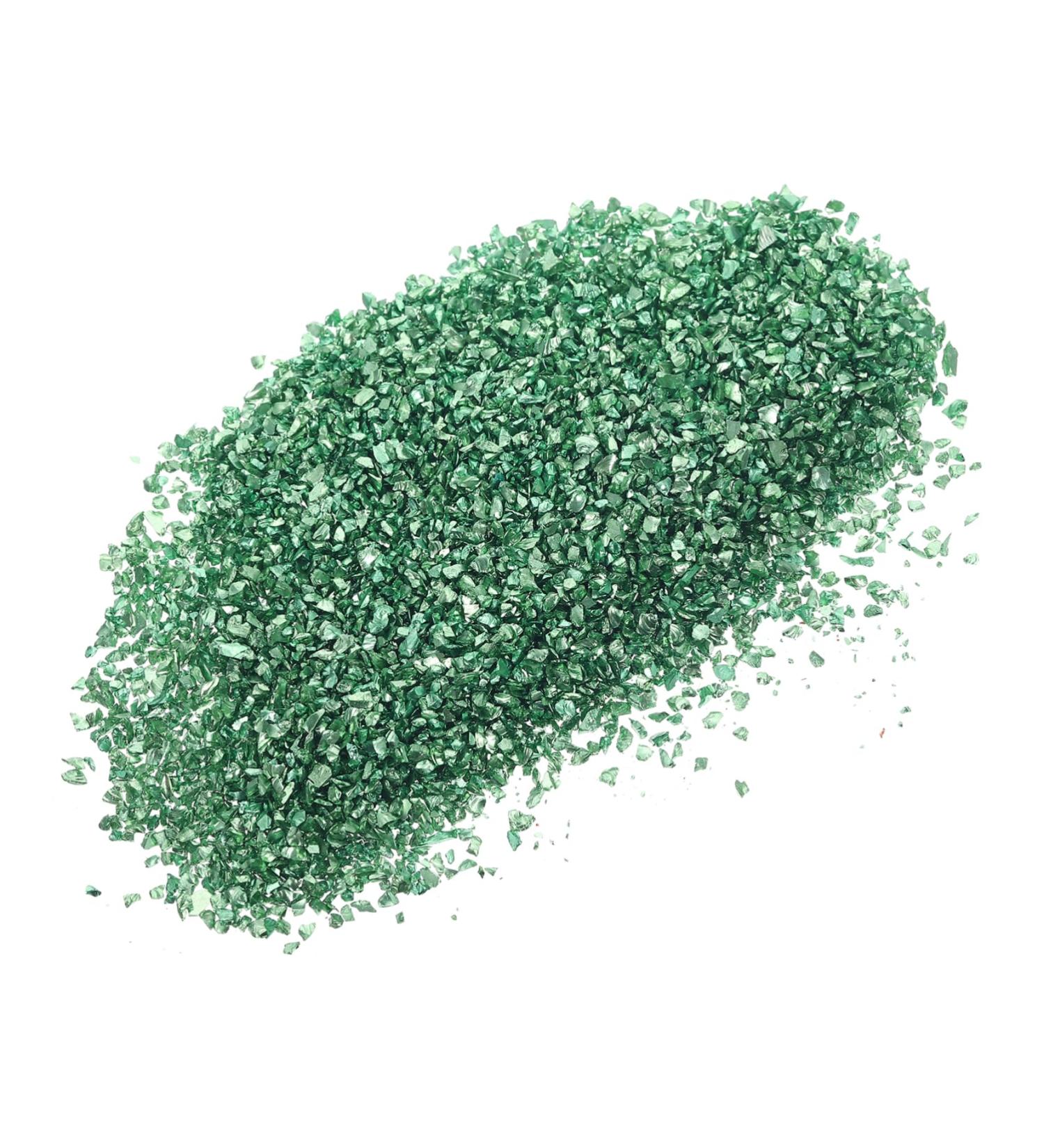 FRCOLOR 1 Glass Chip Manicure Fillers Nail Rhinestones Nail Art Gems Metallic Chips for Nail Arts Bulk Bud Vases Glitter for Resin Irregular Glass Epoxy Fillers Diy Accessories Filling 0.5X0.3cm Green - Buy Online on SooperMarket.com