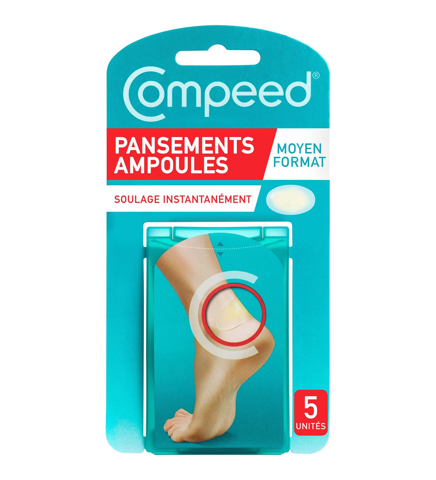 COMPEED Pansements Ampoules Moyen Format (5 pansements) - Buy Online on SooperMarket.com