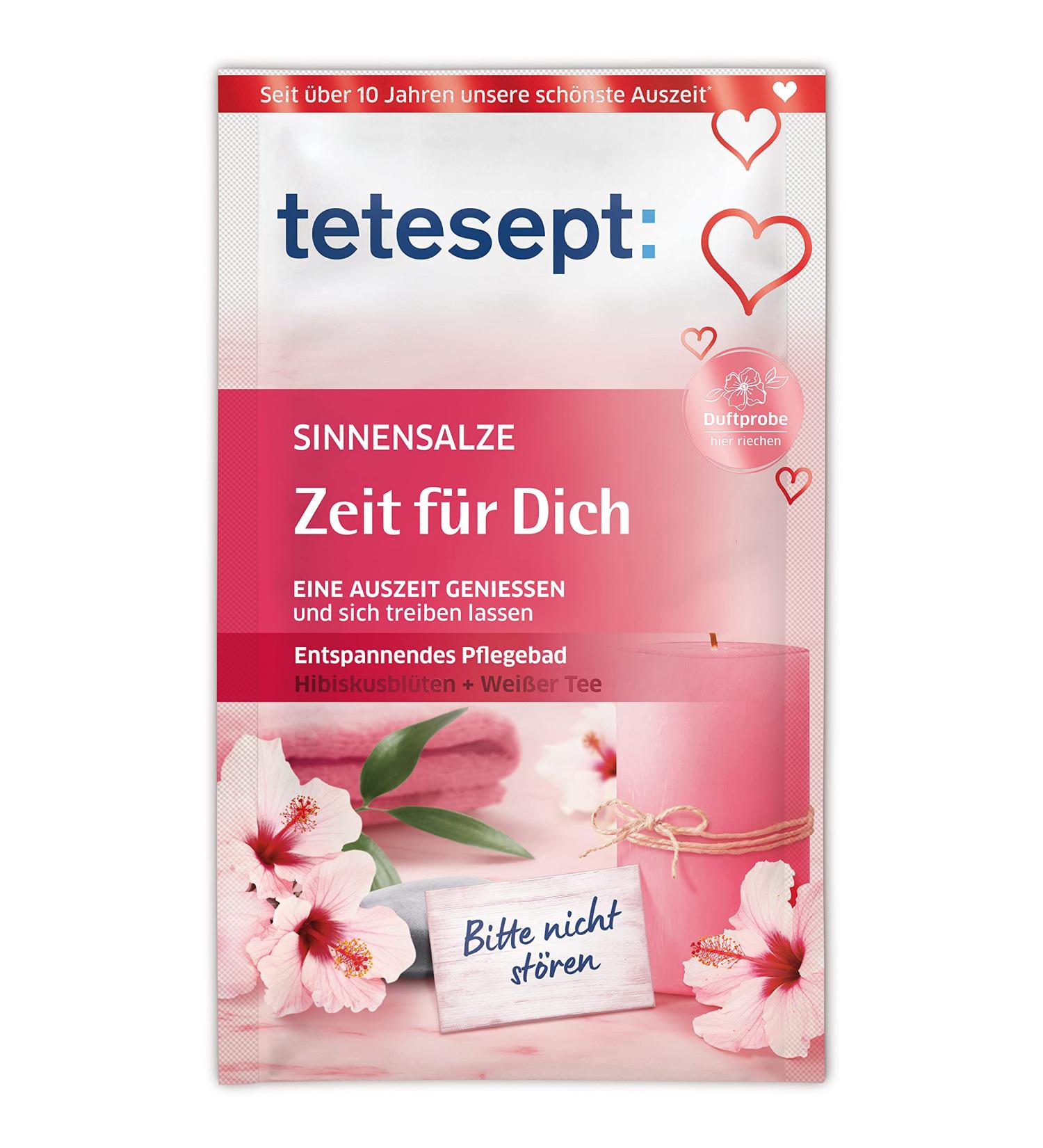 Buy tetesept Swimming Salt Senses | Sea Salt Care Bath - 10 x 60g | Revitalize Soul & Spirit | International Shipping Available - Buy Online on SooperMarket.com