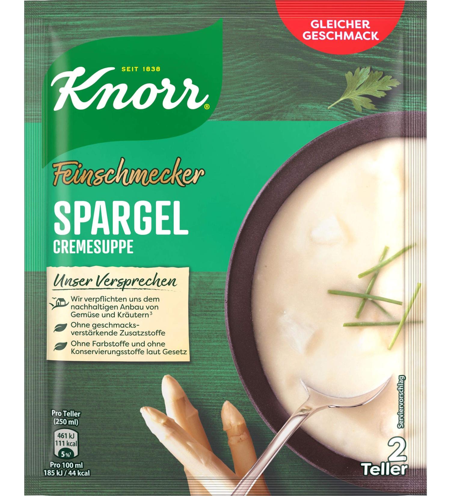 Buy Knorr Gourmet Asparagus Soup - 10 Pack (2 Plates Each) | International Shipping Available - Buy Online on SooperMarket.com