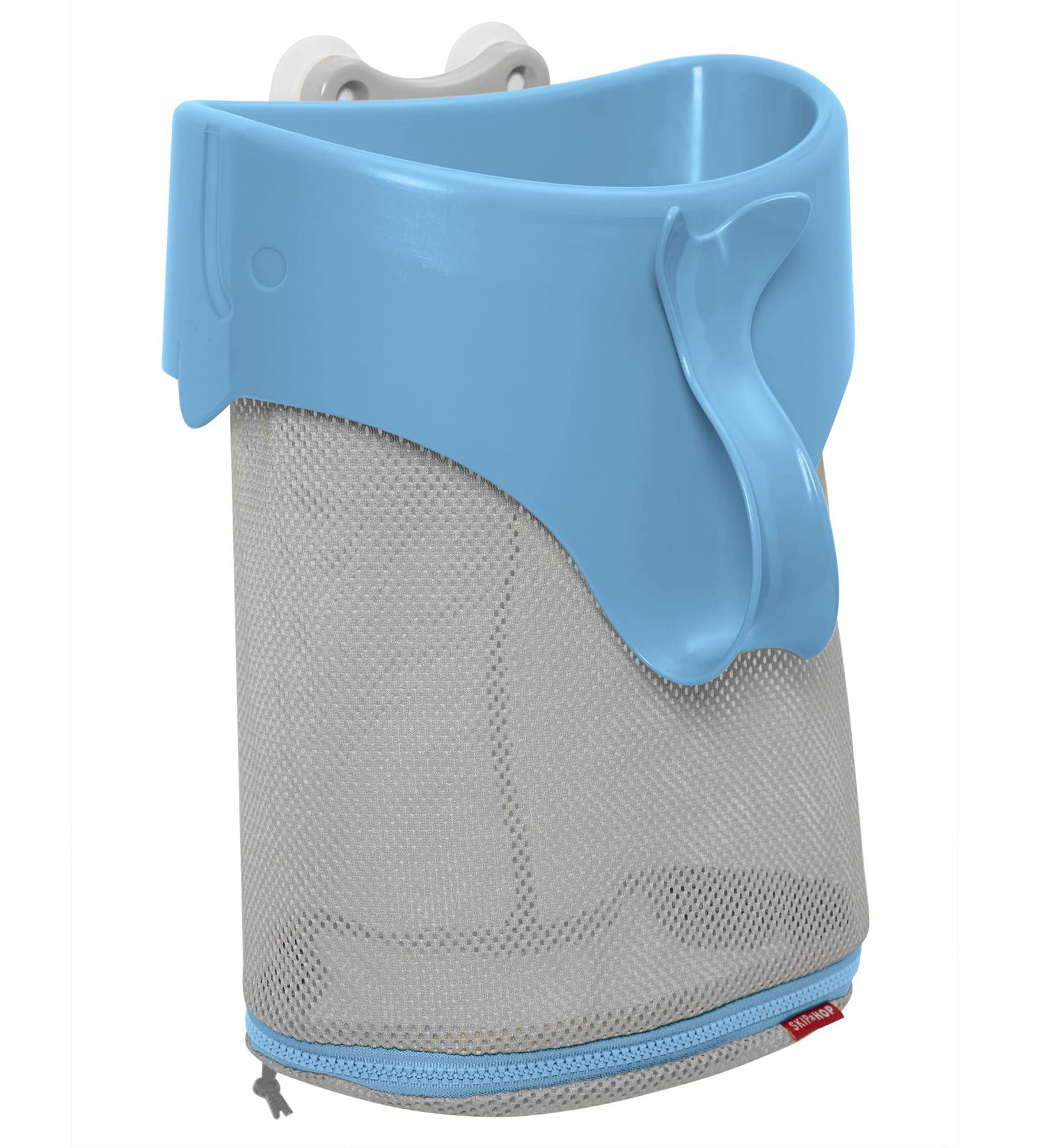 Skip Hop Moby Scoop & Splash Blue Bath Toy Storage - Discontinued Model - Buy Online on SooperMarket.com
