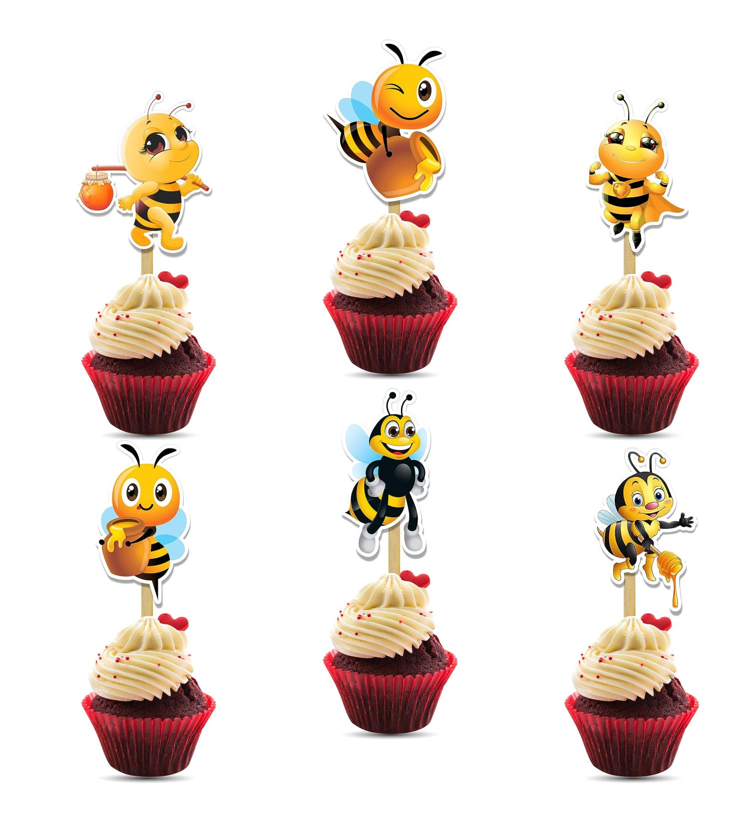 Seyal Bumblebee CupCake Topper - Buy Online on SooperMarket.com