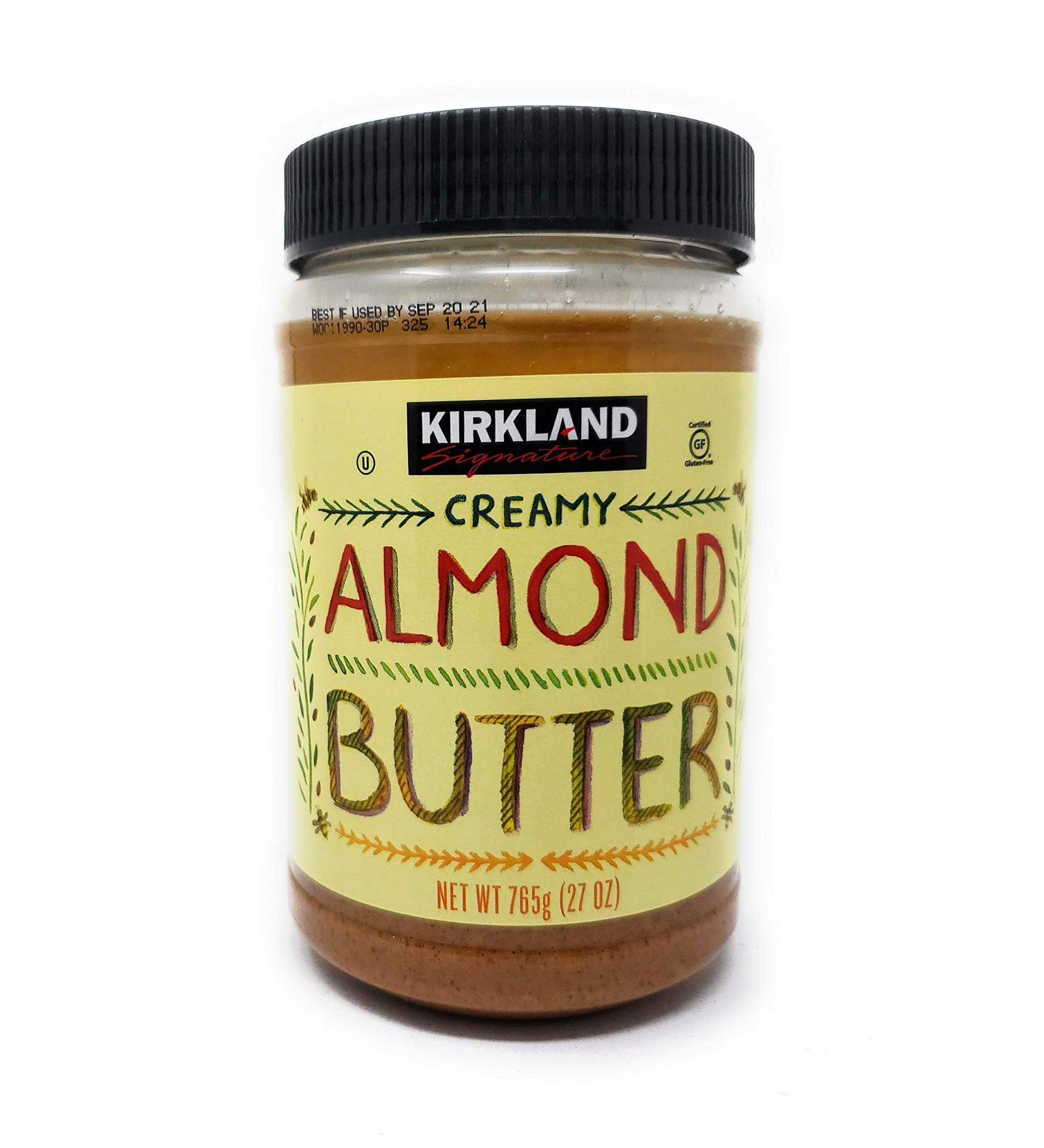 Kirkland Signature Organic Creamy Almond Butter 27oz - Single Pack - Buy Online on SooperMarket.com