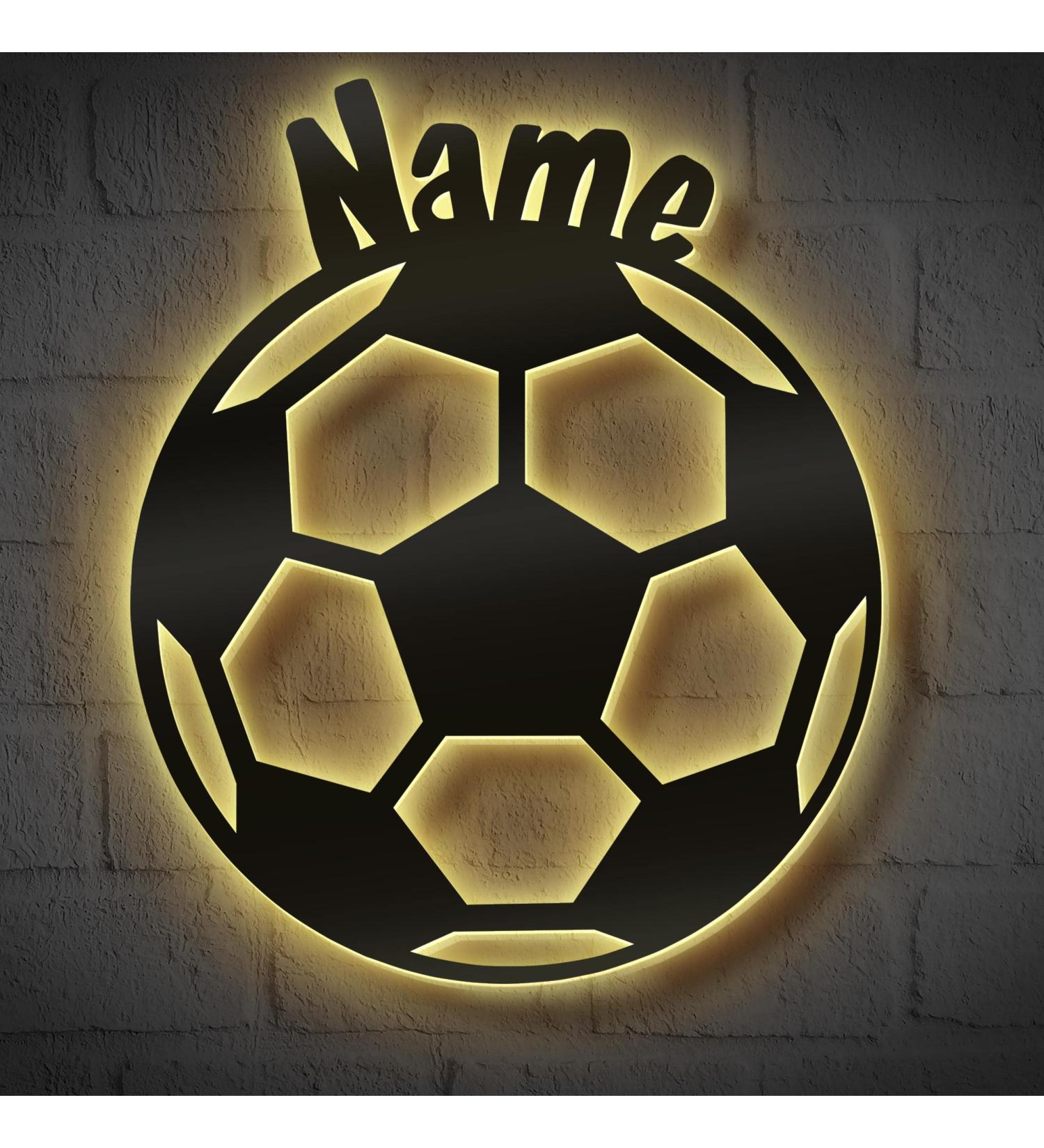 Personalized Football Gifts for Boys Men & Girls - LED Night Light for Ages 5-12 - Buy Online on SooperMarket.com