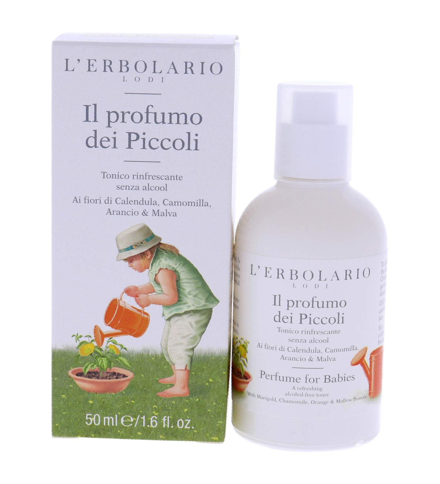L'Erbolario Perfume for Babies - Refreshing Alcohol-Free Toner - Clean Fragrance of Orange Blossom - Maintains The Softness of Very Delicate Skin - Prevents The Risk of Skin Dehydration - 1.6 Oz