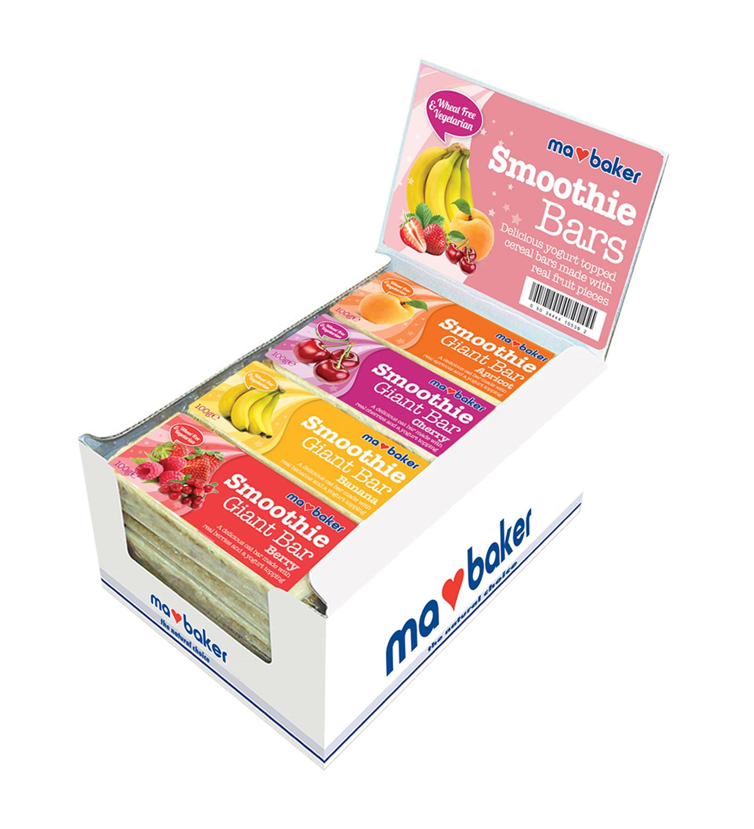 Ma Baker | Smoothie Bar - Wheat Free | 20 x 100G