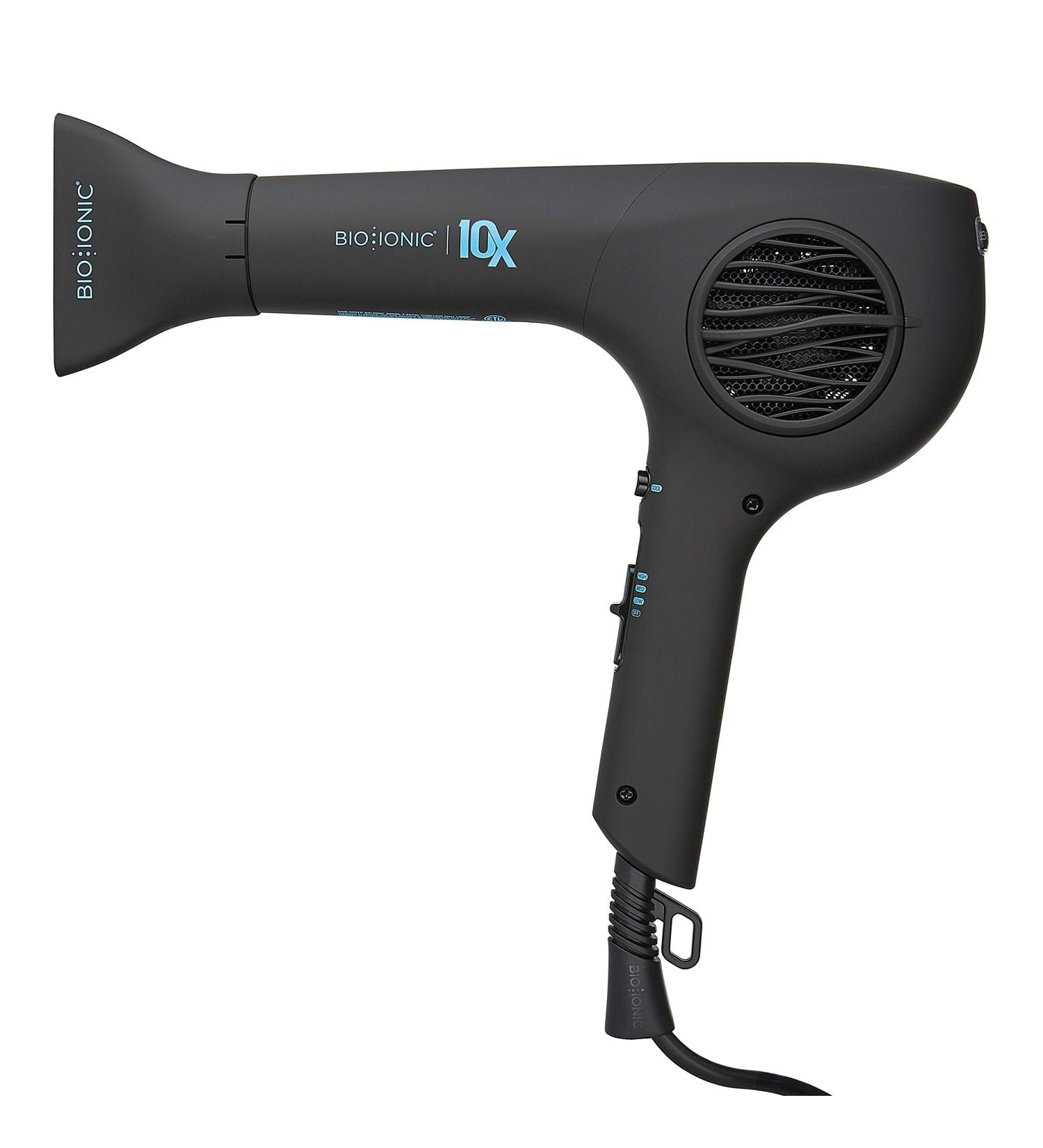 Bio Ionic 10x Pro Ultra Light Speed Dryer - Black | Fast Drying Hair Dryer - Buy Online on SooperMarket.com
