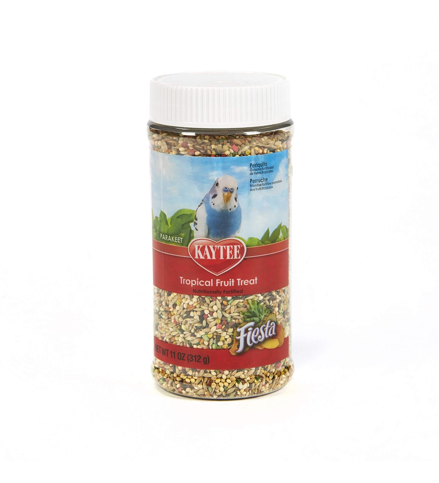 Kaytee Tropical Fruit Treat Jar for Parakeets- 11 oz - Buy Online on SooperMarket.com