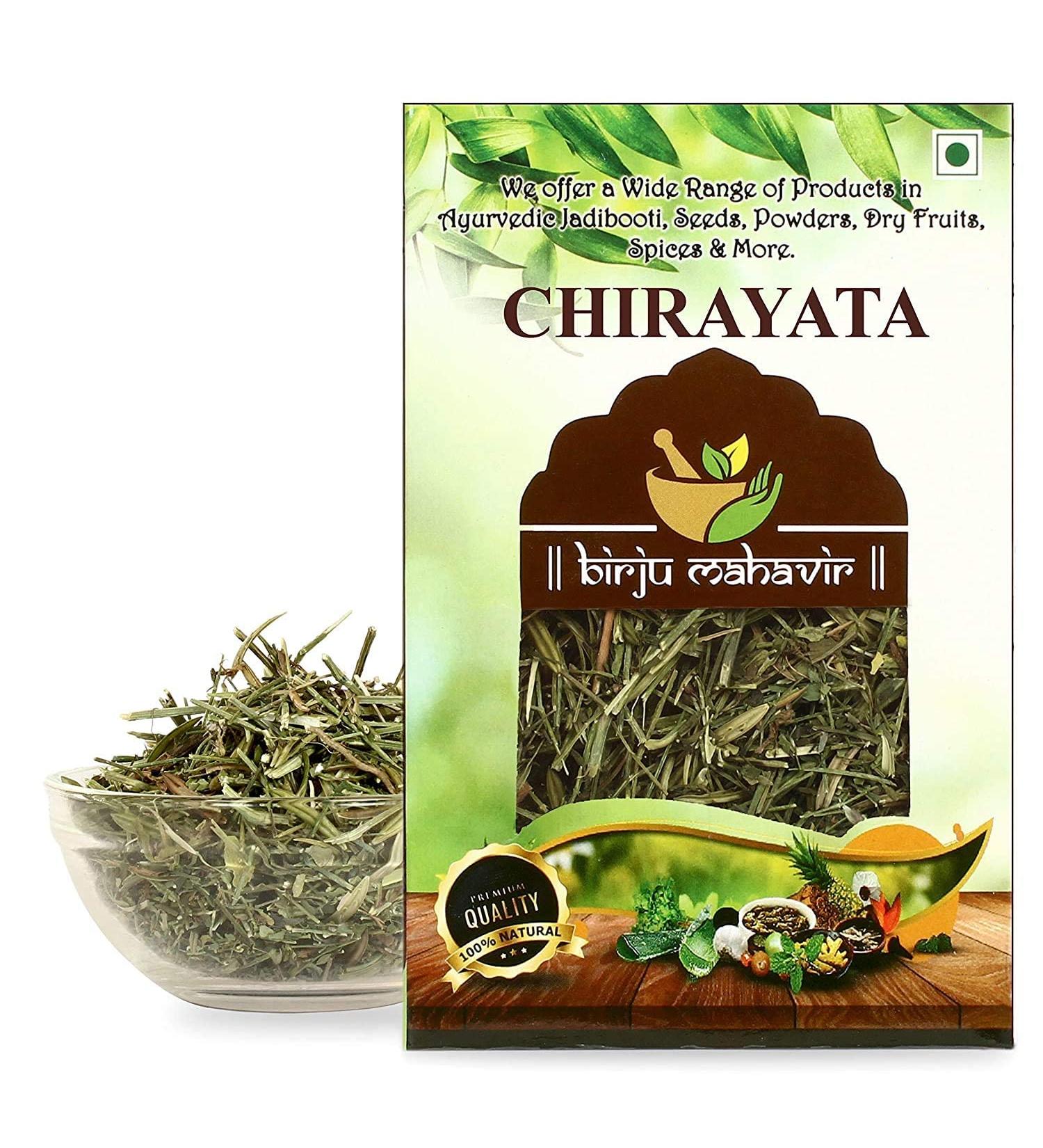 AOZA Birju Mahavir 100 Gr Chirayata - Bitterstick - chirata Natural 100 Gram (BMKB-218) - Buy Online on SooperMarket.com