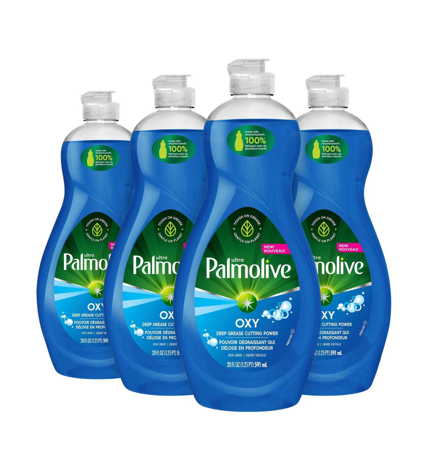 Palmolive Ultra Dish Soap Oxy Power Degreaser 591 mL Pack of 4 Amazon Exclusive - Buy Online on SooperMarket.com
