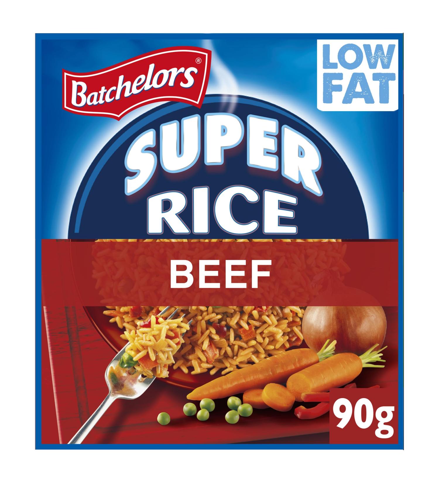 Batchelors Super Rice Beef Flavour Packet Ready Meal 90 g (Pack of 11) - Buy Online on SooperMarket.com