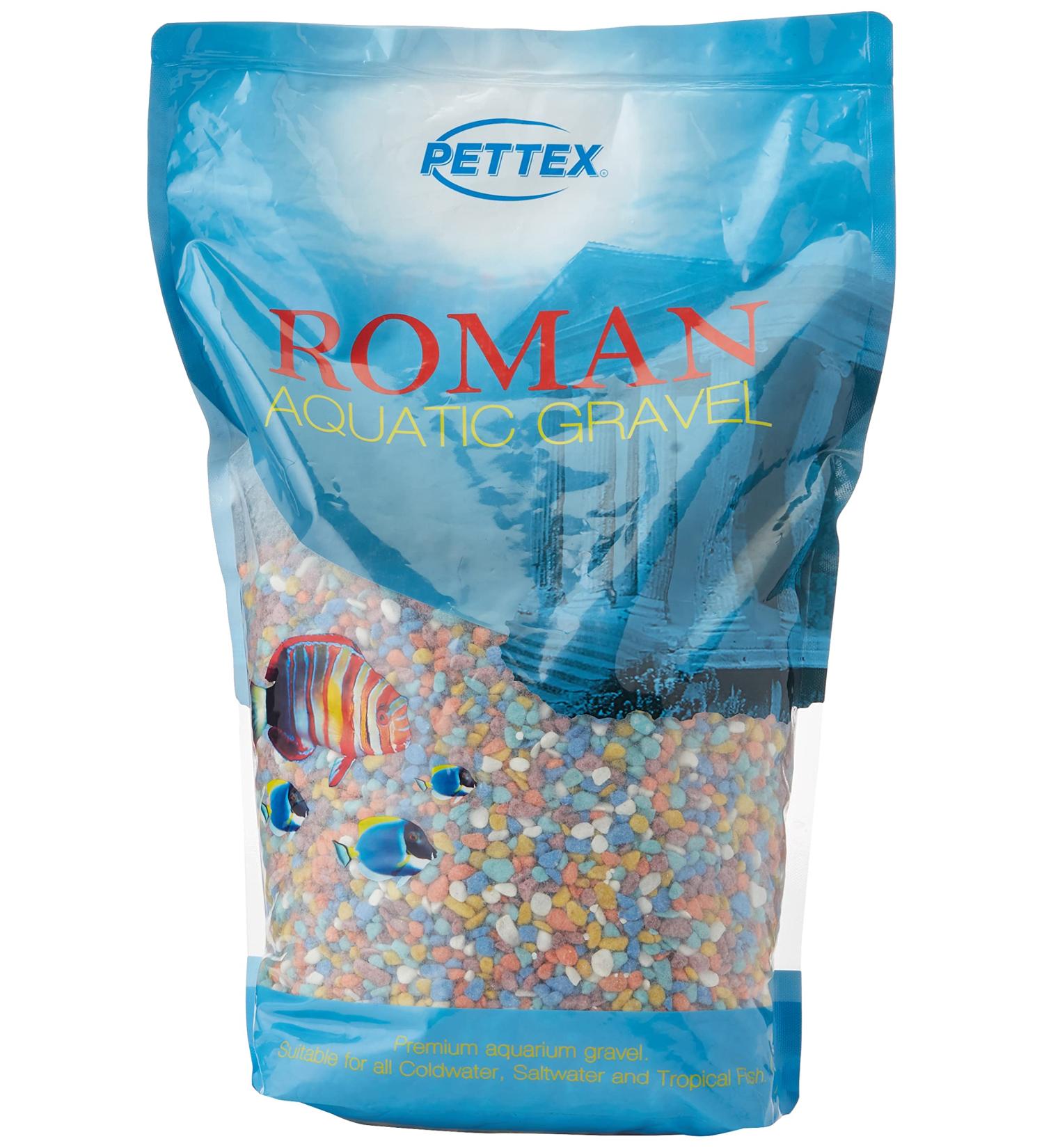 Pettex Aquatic Roman Gravel 8 kg Rainbow Pebbles - Buy Online on SooperMarket.com