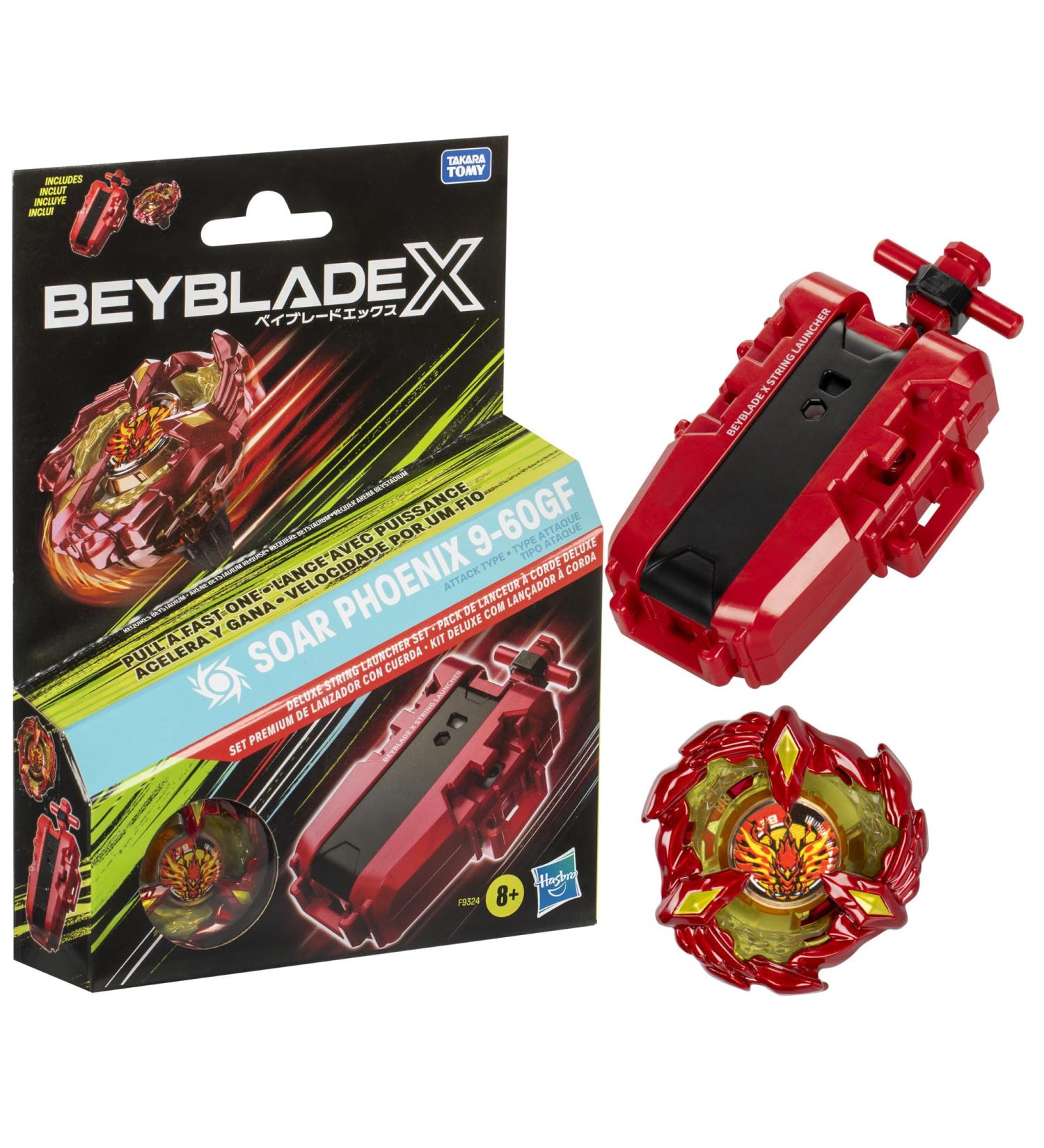 Beyblade X Soar Phoenix 9-60GF Deluxe String Starter Set - Shop Internationally for Top Performance - Buy Online on SooperMarket.com
